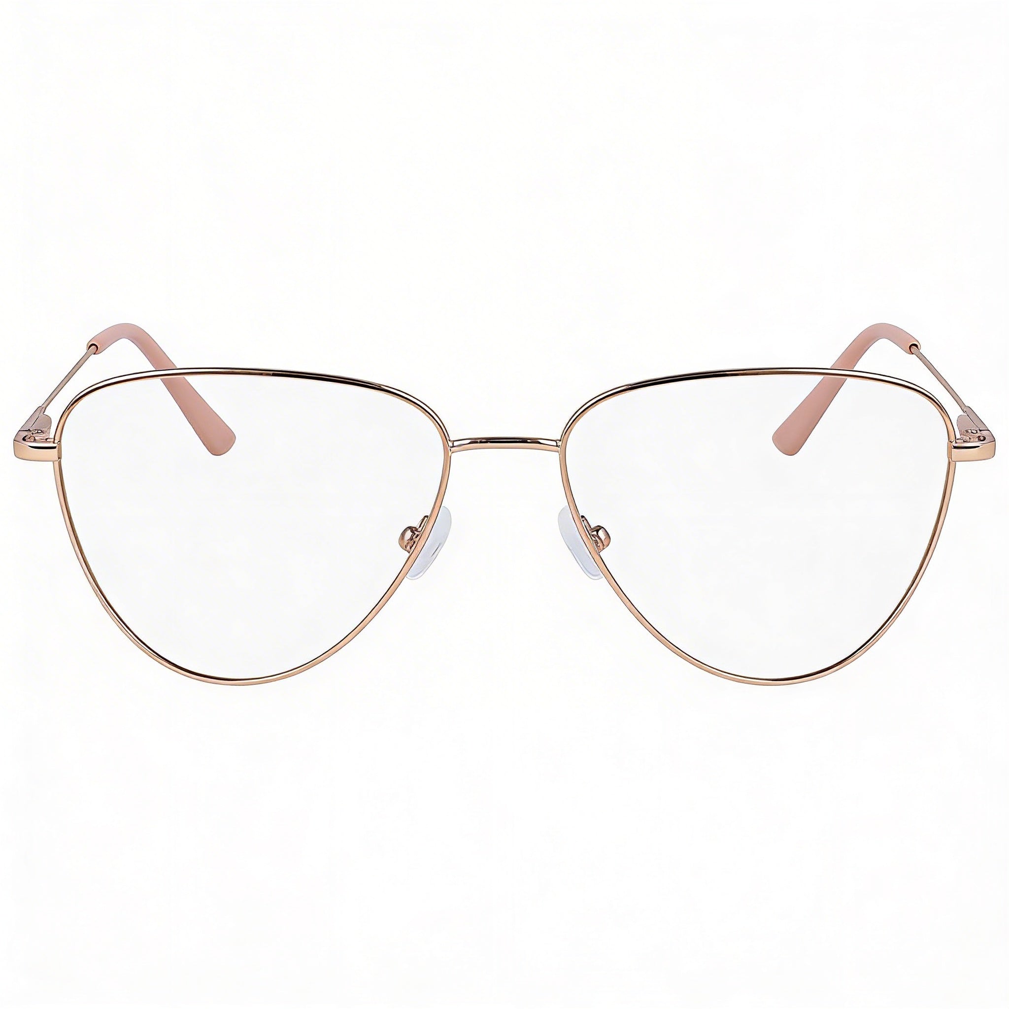 Calvin Klein Modern CK20109 Women's Rose Gold Frame Butterfly Alloy Steel Eyeglasses 54mm Lens Width, Photo 2