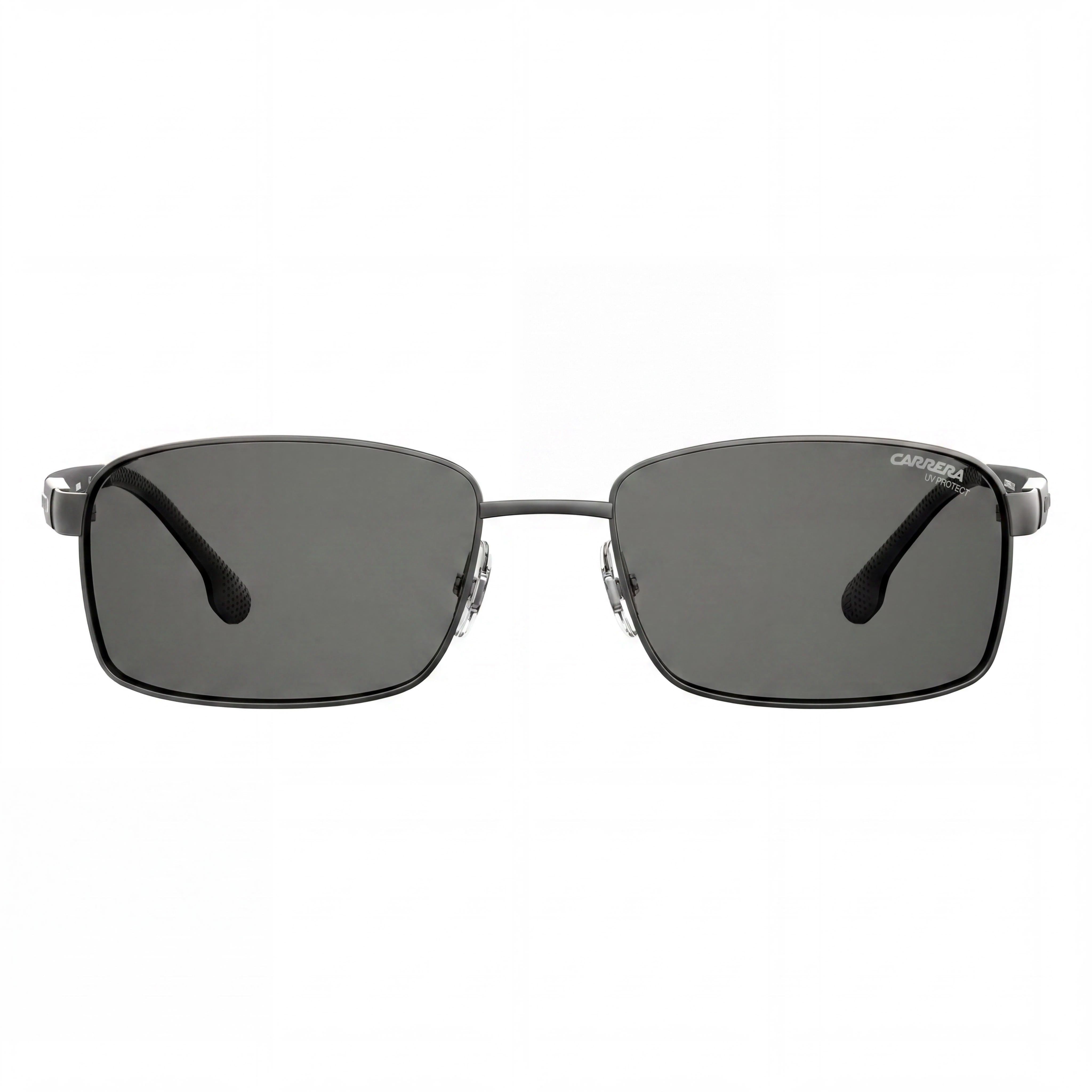 Gafas de sol Carrera 8037/S para hombre, rectangulares, UV, ligeras, con lentes intercambiables, color Dark Ruth, 58 mm, Photo 2