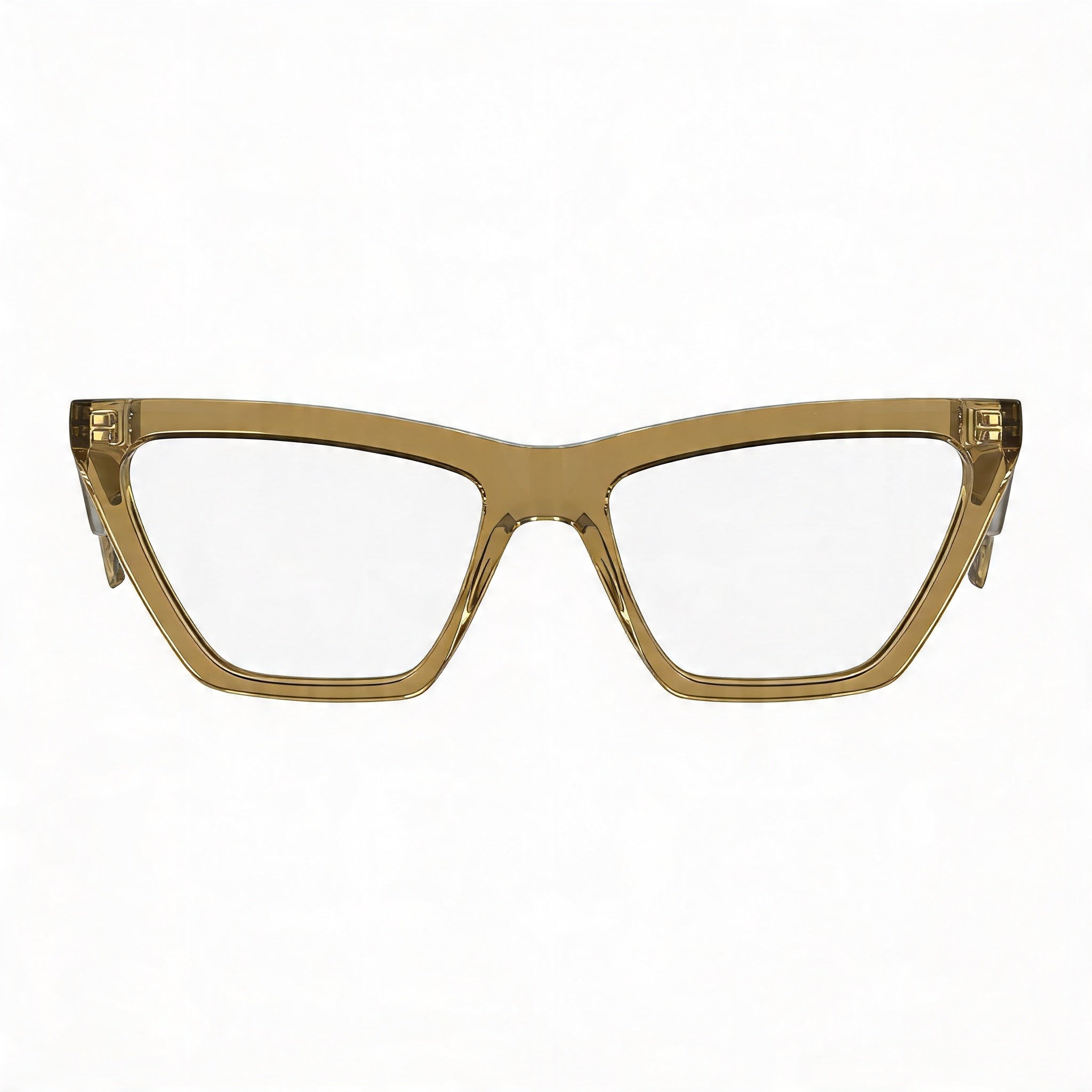 KARL LAGERFELD Kl6195 Women's Light Brown Metal Acetate Frame 54mm Eyeglasses, Photo 1