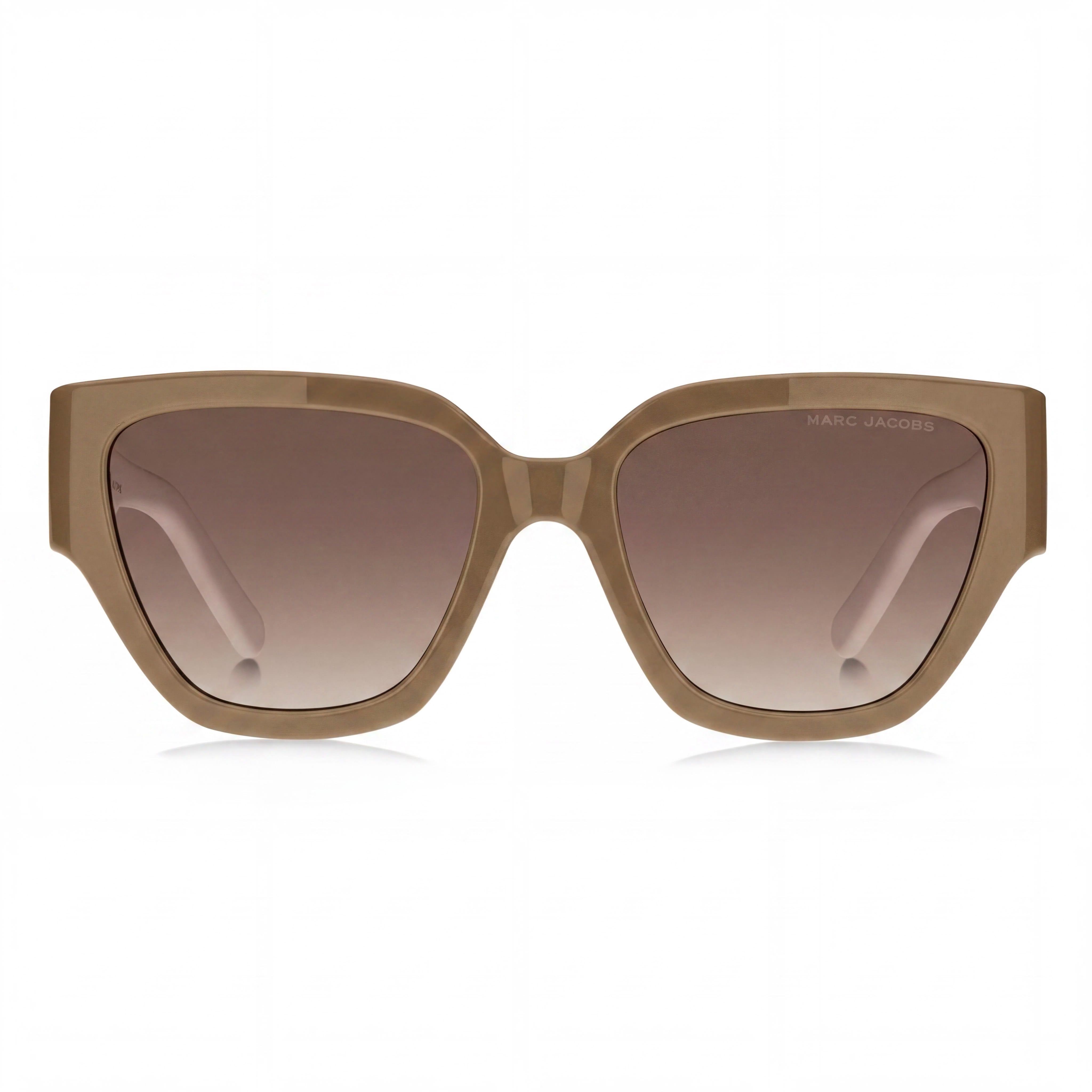 Marc Jacobs Women's Casual Beige Cellulose Propionate Frame Brown Shaded Lenses Sunglasses 54mm, Photo 2
