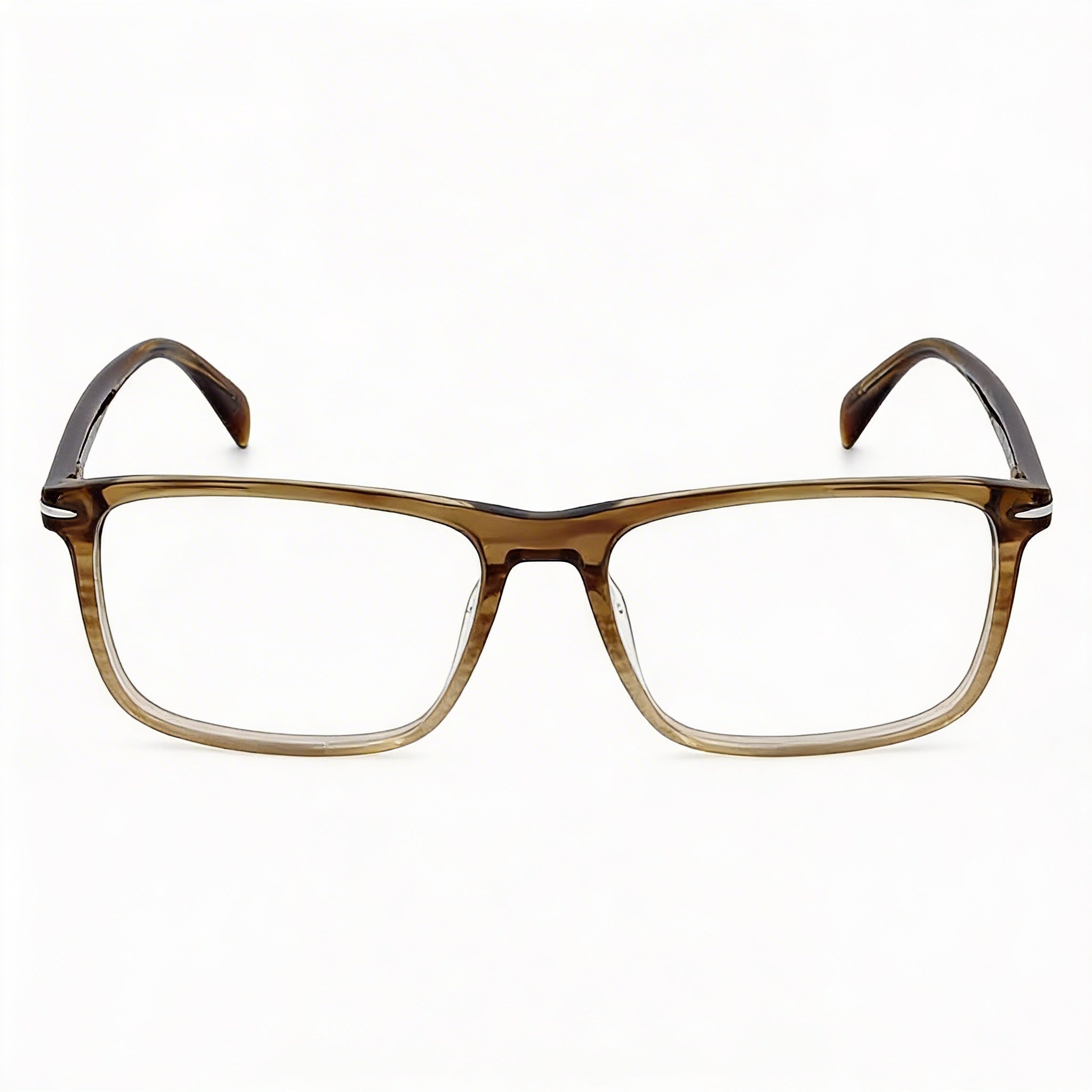 David Beckham Db 1019 Unisex Polarized Plastic Sunglasses Striped Brown Beige 57mm, Photo 2