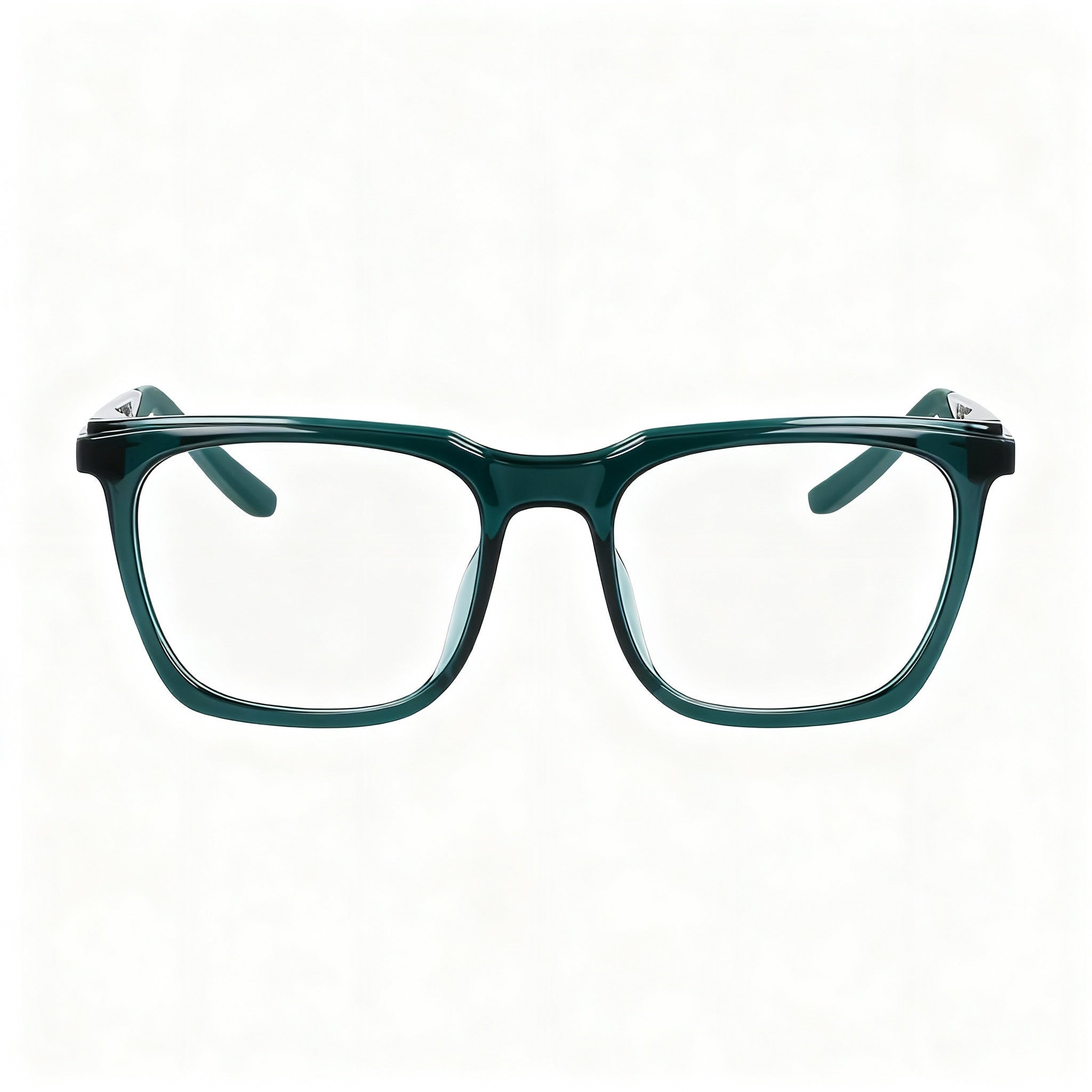 Nike 7273 Unisex Full Rim Square Metal Polarized Sunglasses, Vintage Green, Size 53-18-140, Photo 1
