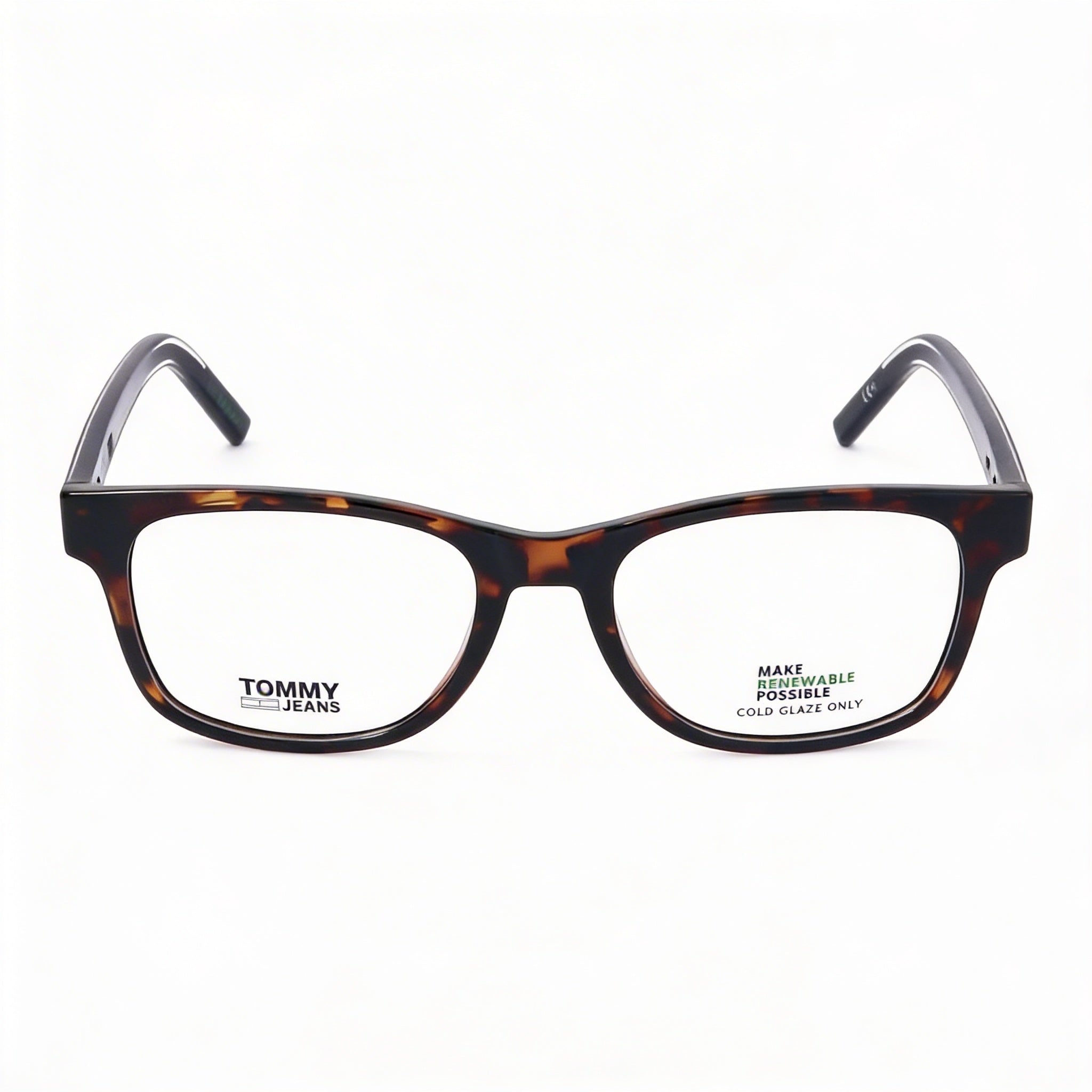 Tommy Hilfiger Modern Men's Eyewear with Injected Havana Frame & Non-polarised Polycarbonate Lenses, 52mm, Photo 1