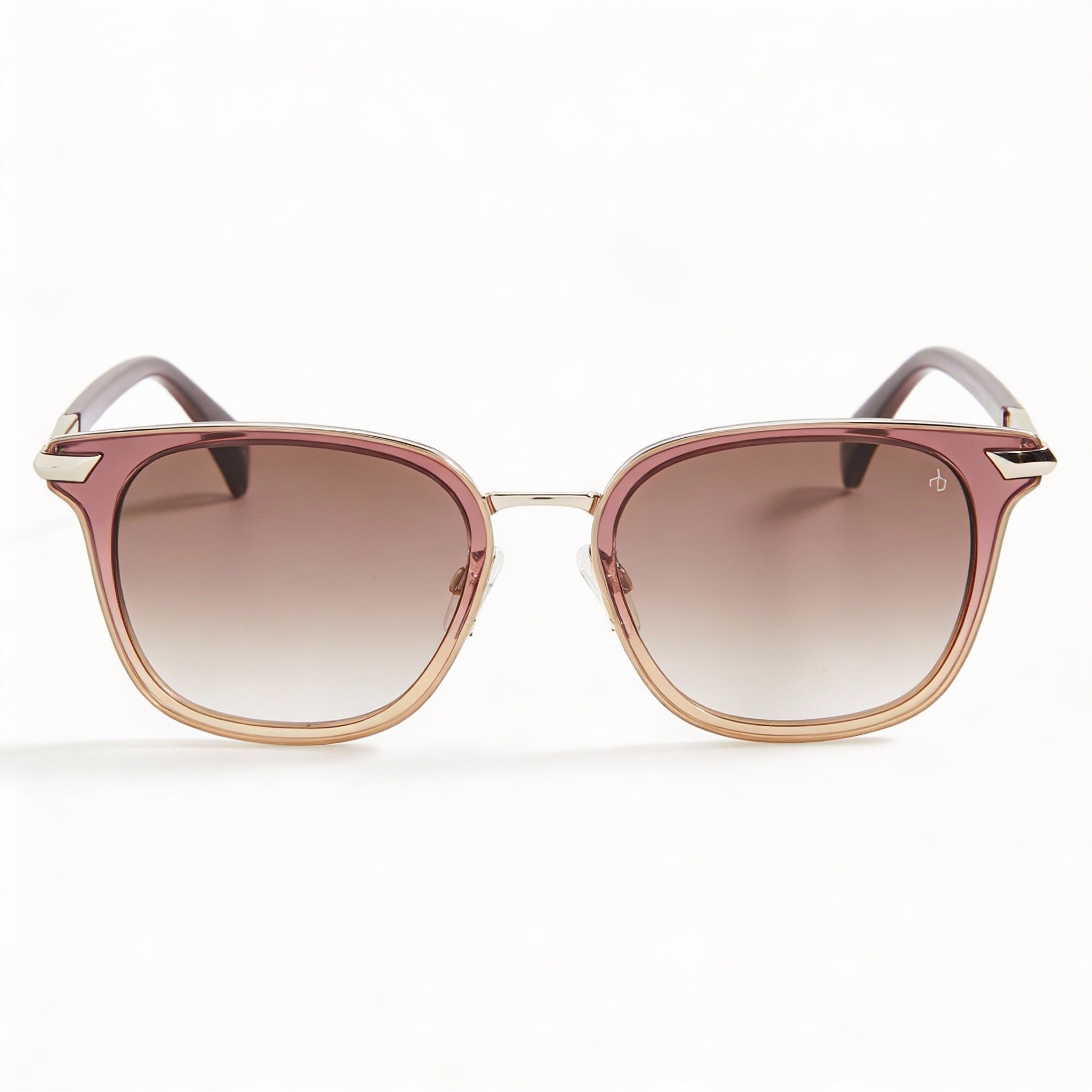 rag & bone Casual Women's Sunglasses with Violet Metal Frame and Blue Non-Polarized Lenses 52mm, Photo 2