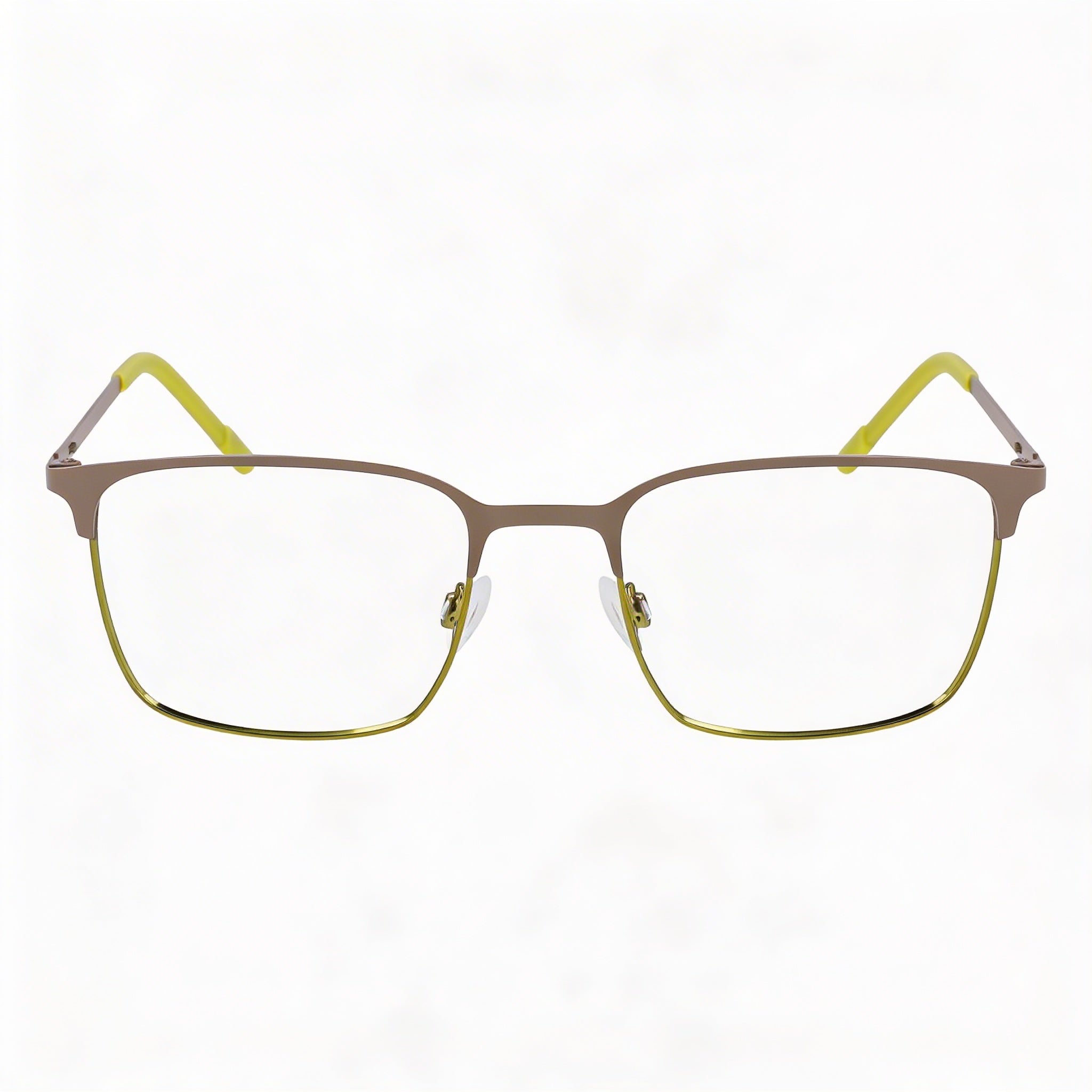 Flexon E1140 Unisex Acetate Frame Eyeglasses with Non- Lenses, Matte Grey/Matcha Green Frame and Lens Color 54mm, Photo 2