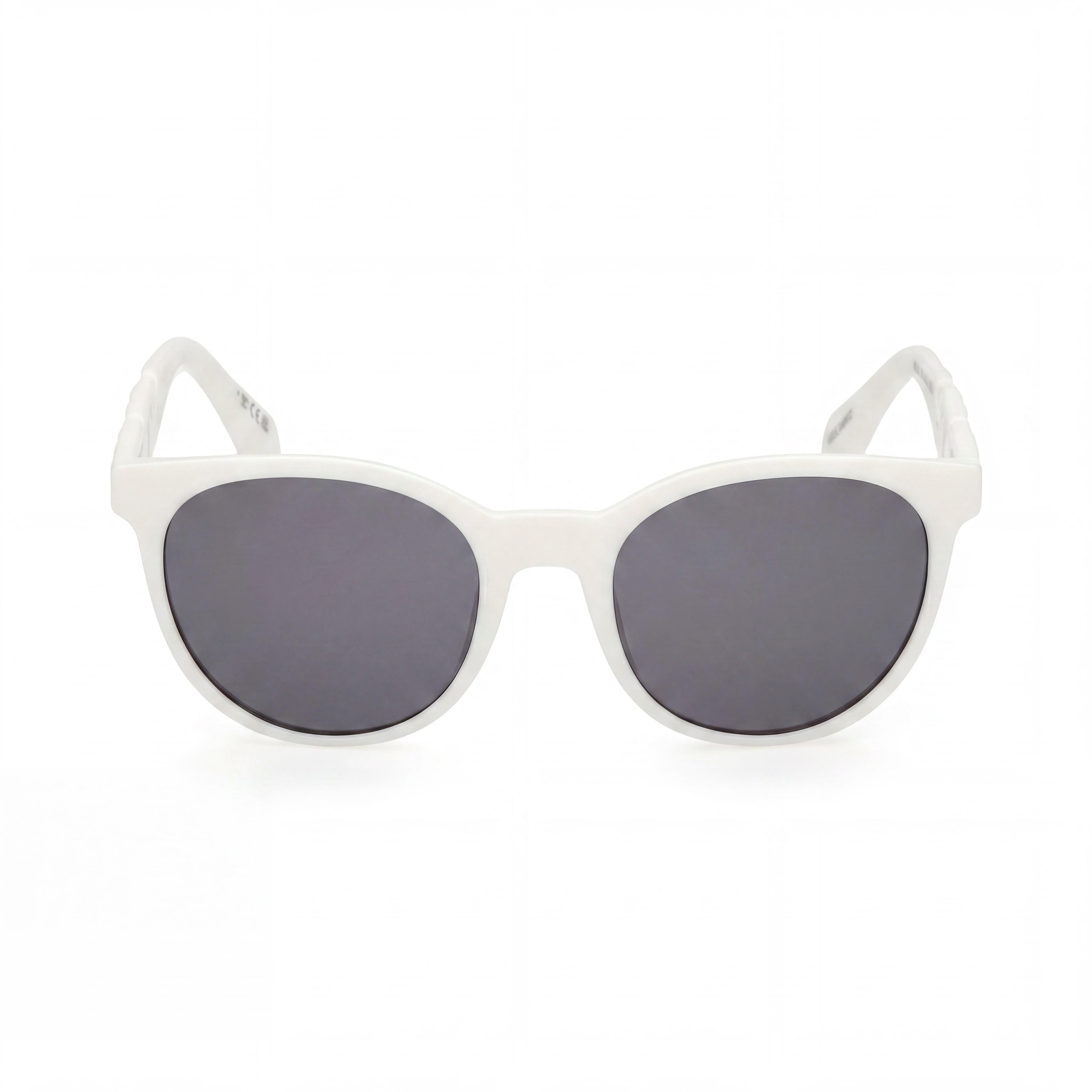 adidas Unisex UV Protective Sunglasses, White Smoke Plastic Frame, 53mm Lens Width, Photo 2