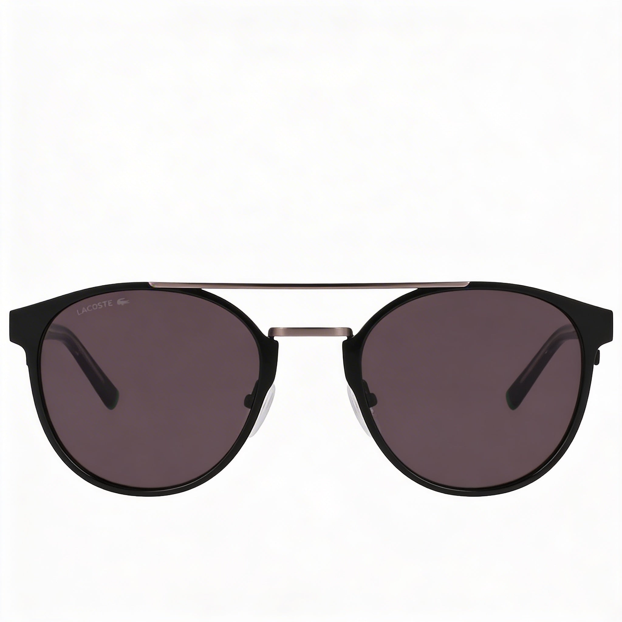 Lacoste Casual Matte Black Metal Frame Polycarbonate UV Protected Sunglasses for Men and Women 53-22mm, Photo 2