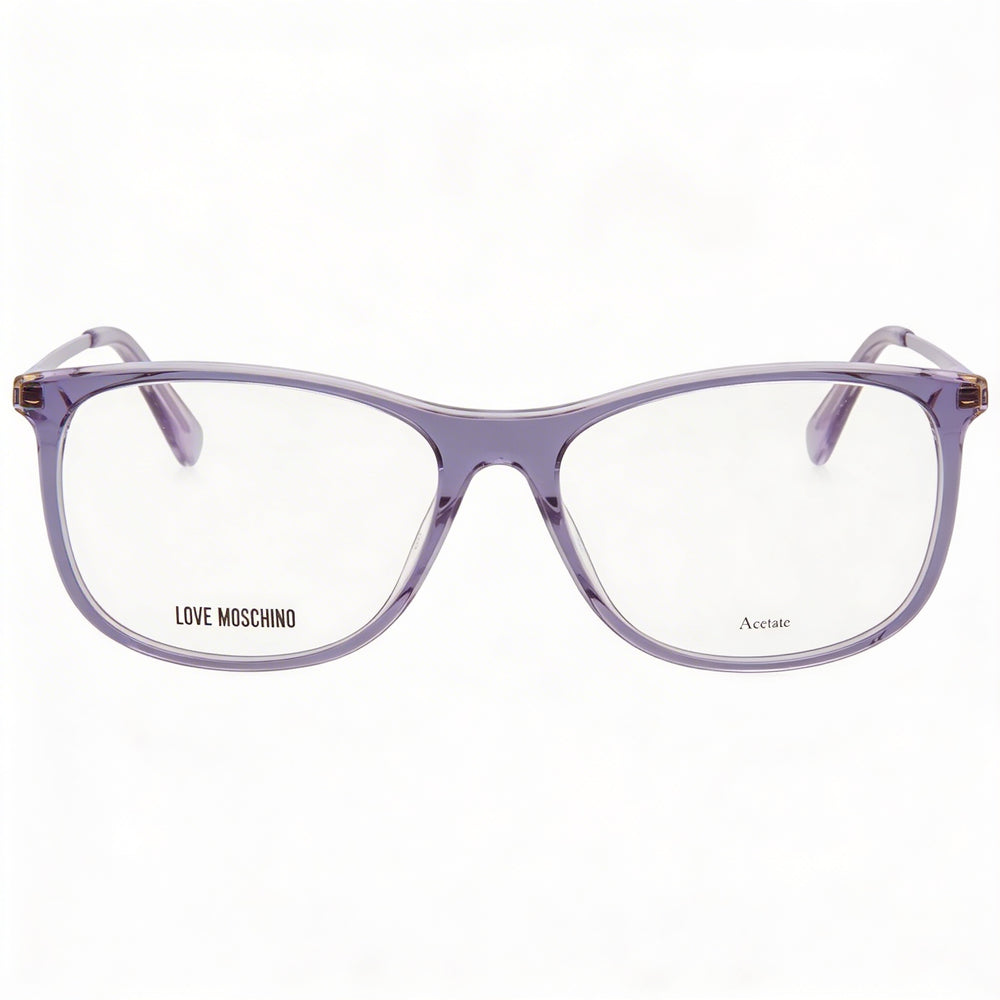 Gafas de Sol Love Moschino Modernas de Acetato Violeta Lila para Mujer de 55 mm