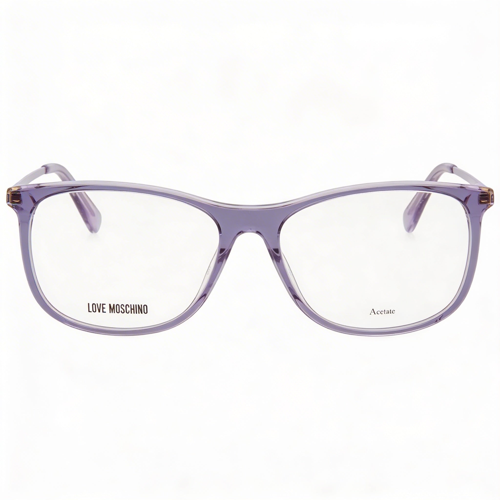 Gafas de Sol Love Moschino Modernas de Acetato Violeta Lila para Mujer de 55 mm, Photo 2