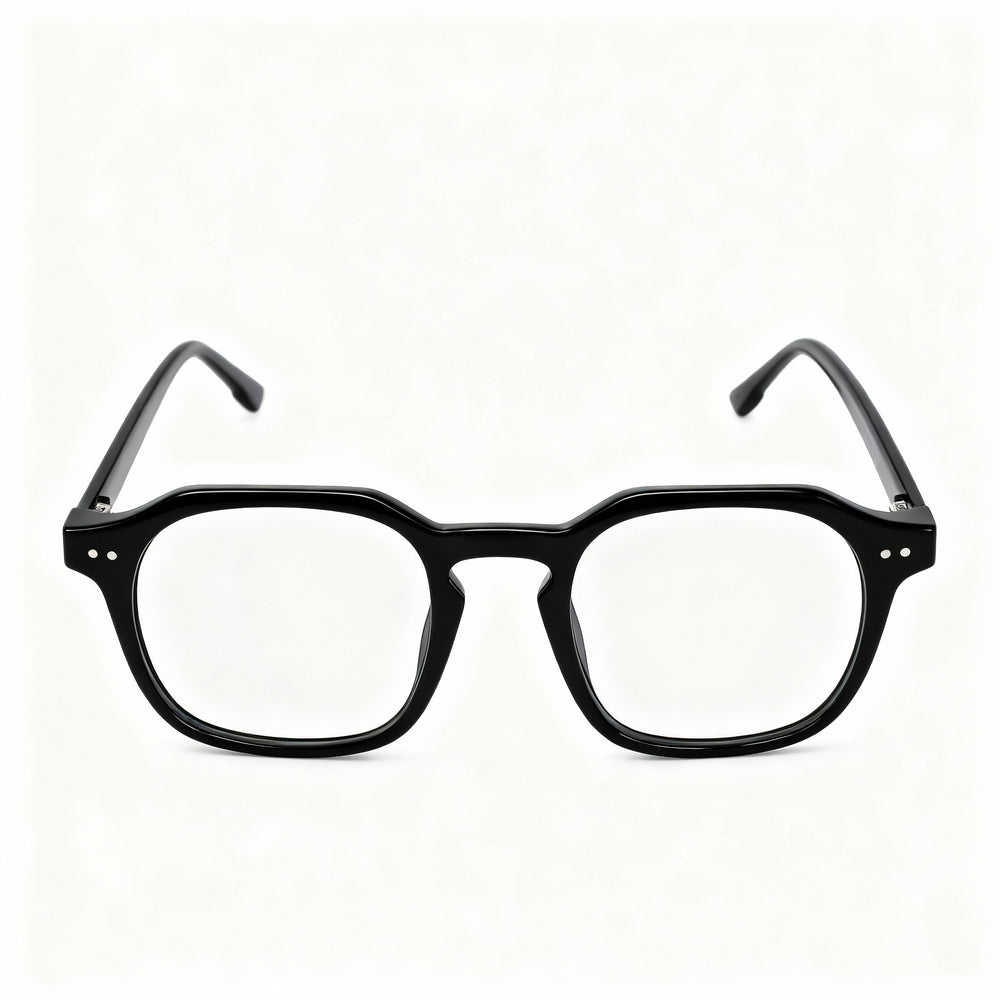Gafas de sol MCALLISTER Mc4535 para hombre, de metal negro, con montura completa, polarizadas, de policarbonato y lentes transparentes, 48-21-140