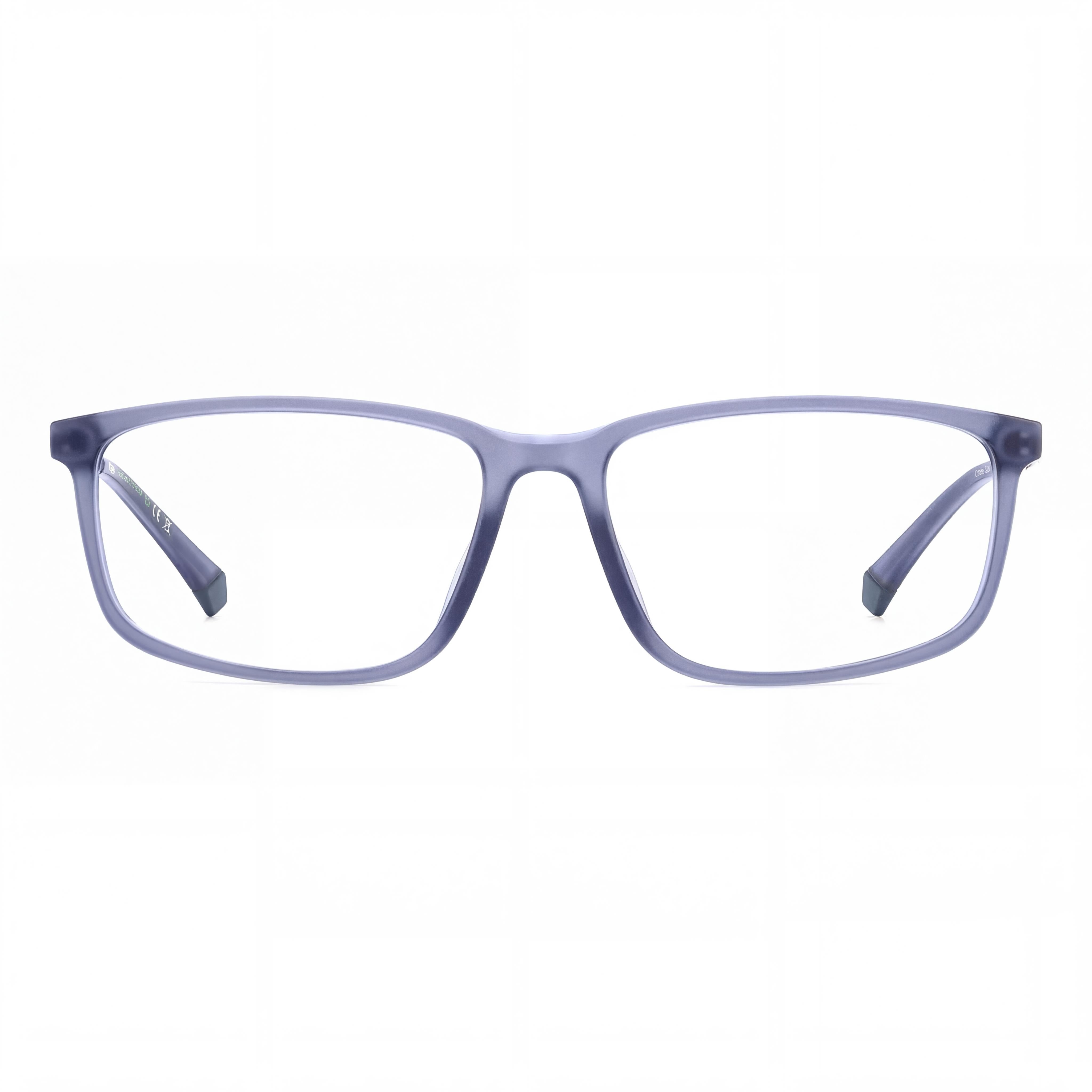 Polaroid Casual Men's Eco Polyamide Non-Polarized Sunglasses with Matte Blue Frame and Lenses 58mm, Photo 2