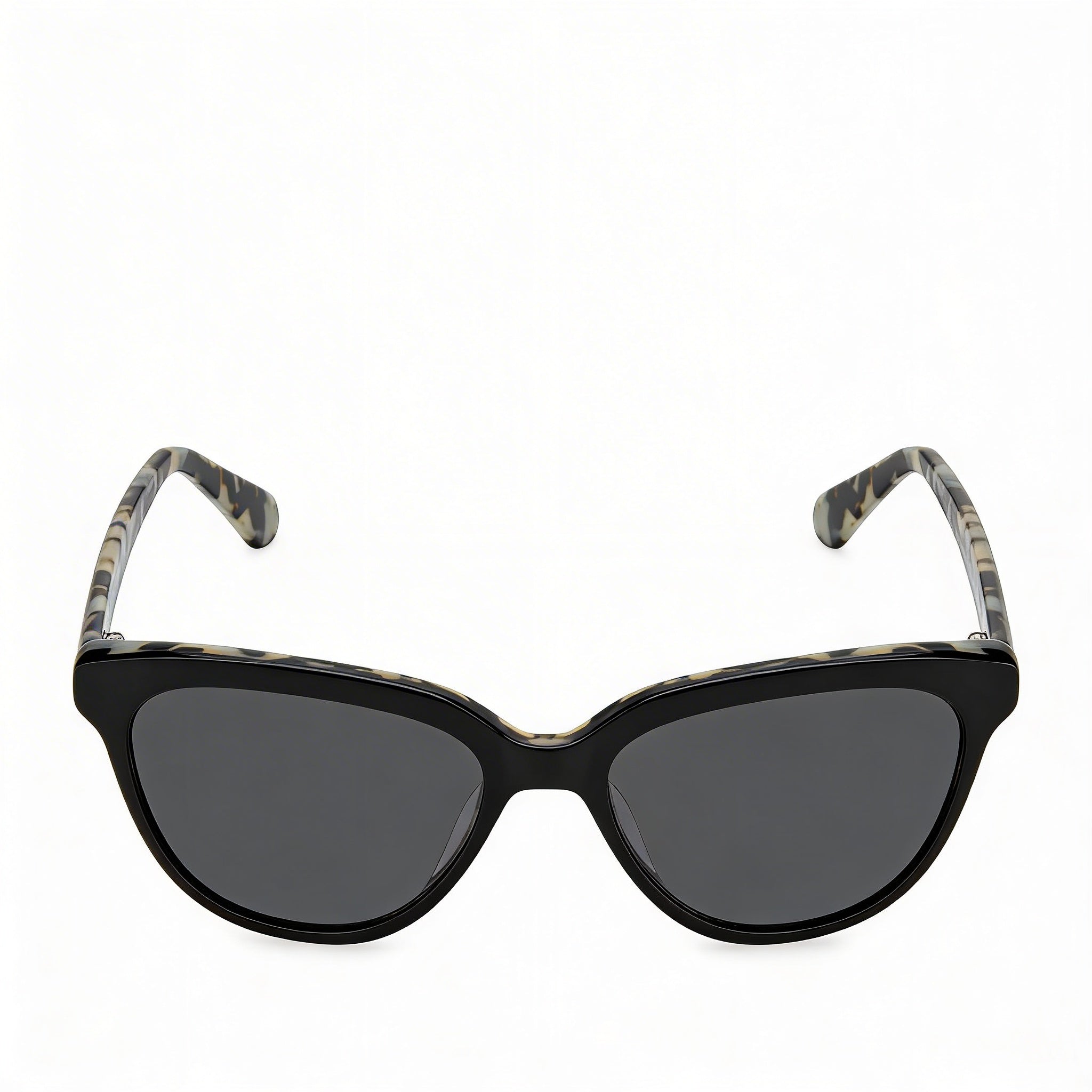 Kate Spade New York Cayenne/S Women's Cat Eye Black Frame Gray Lens 100% UV Protection Sunglasses 54mm, Photo 2