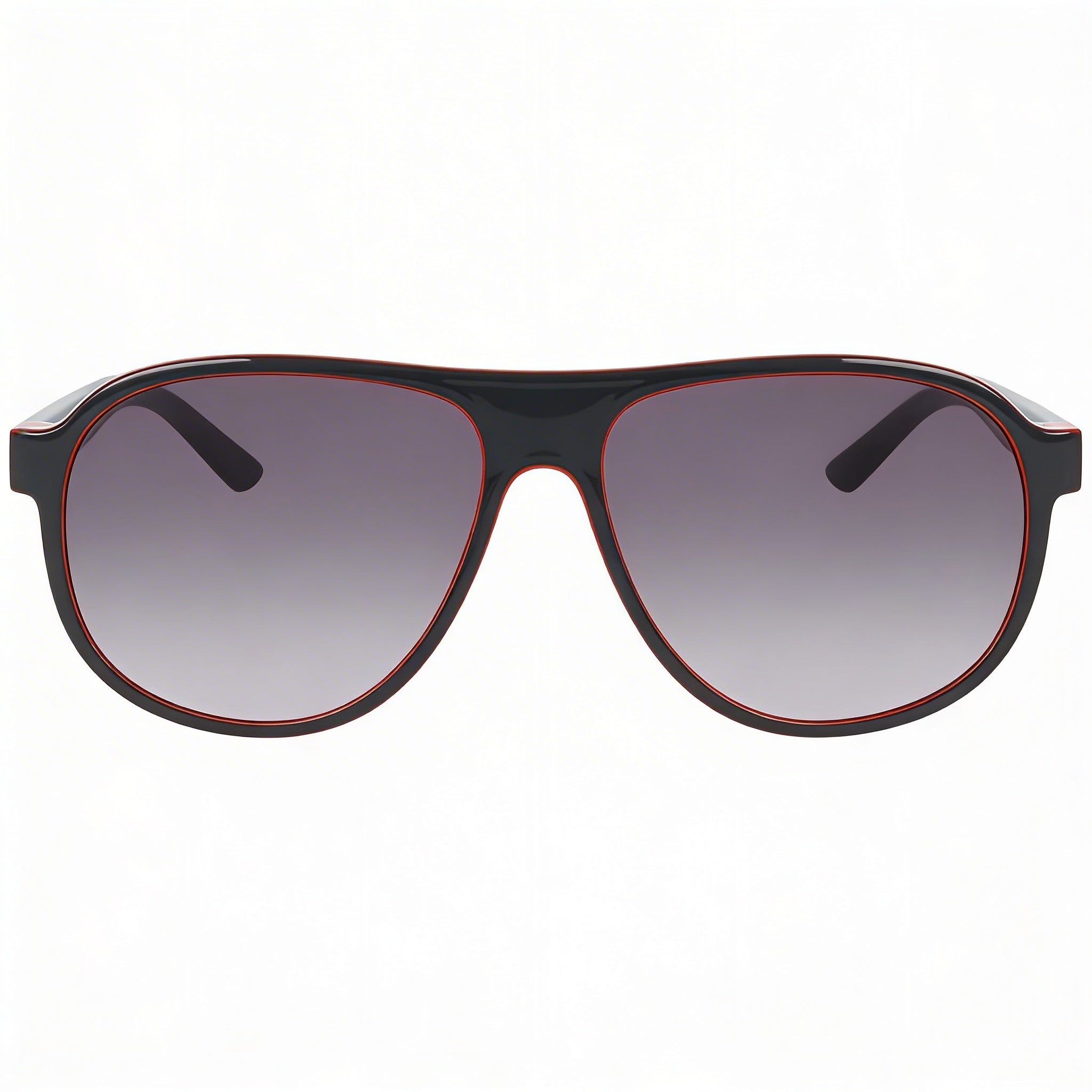 Nike Vintage Icon Unisex Dark Smoke Grey Gradient Plastic Sunglasses with Smoke Gradient Lenses, 100% UV Protection, 59mm, Photo 2