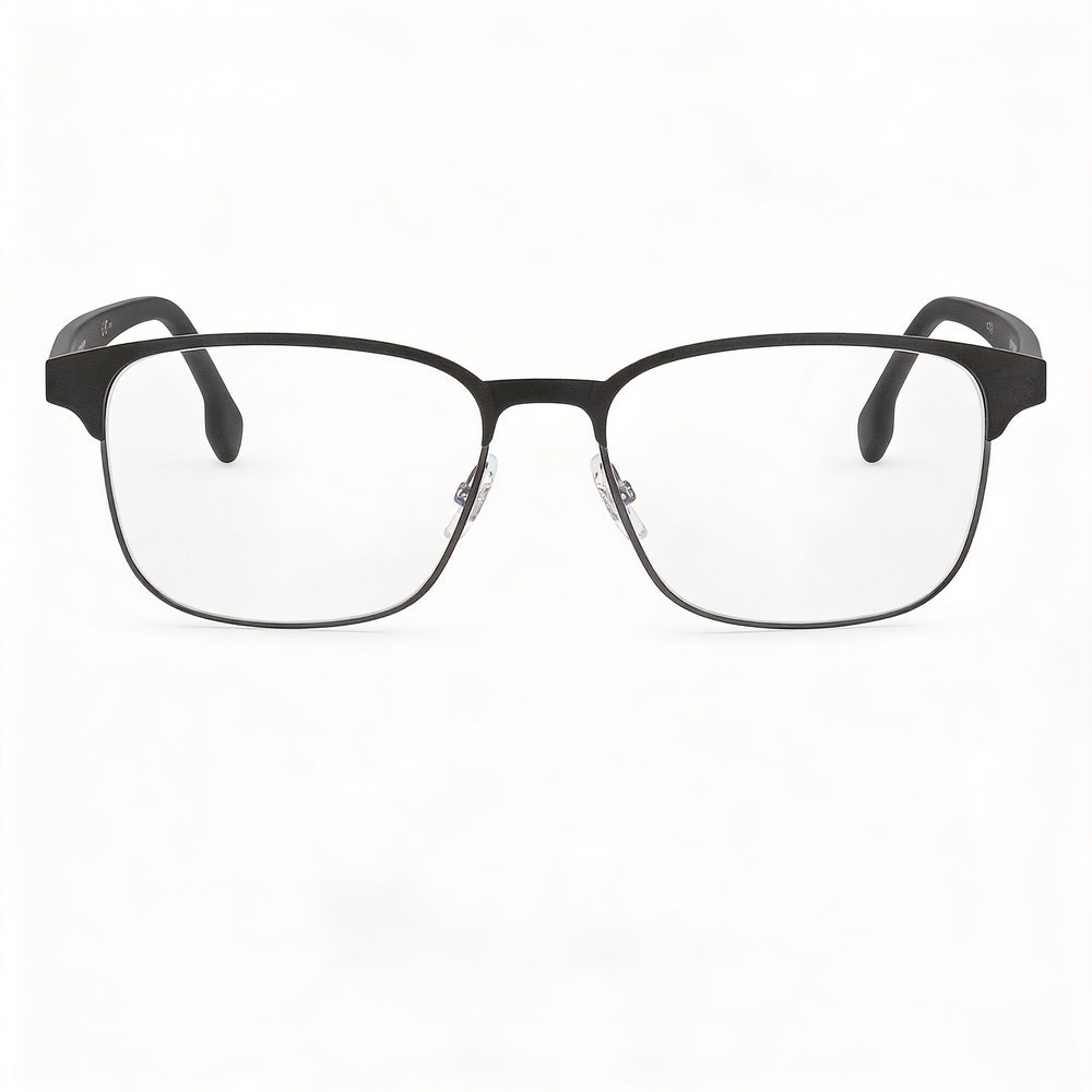 Carrera Carrera 138/V Unisex Matt Black Metal Rectangular Optical Eyeglasses 54mm