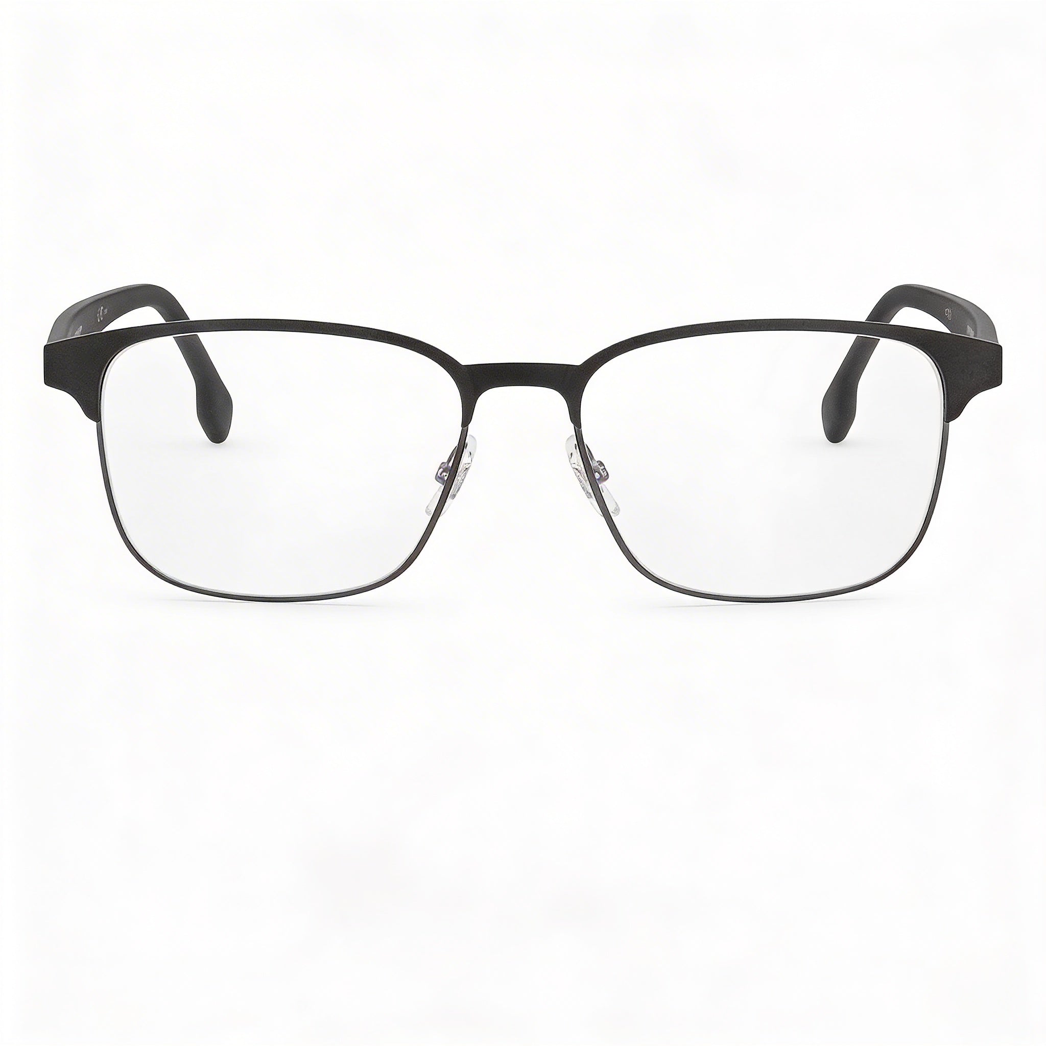 Carrera Carrera 138/V Unisex Matt Black Metal Rectangular Optical Eyeglasses 54mm, Photo 2