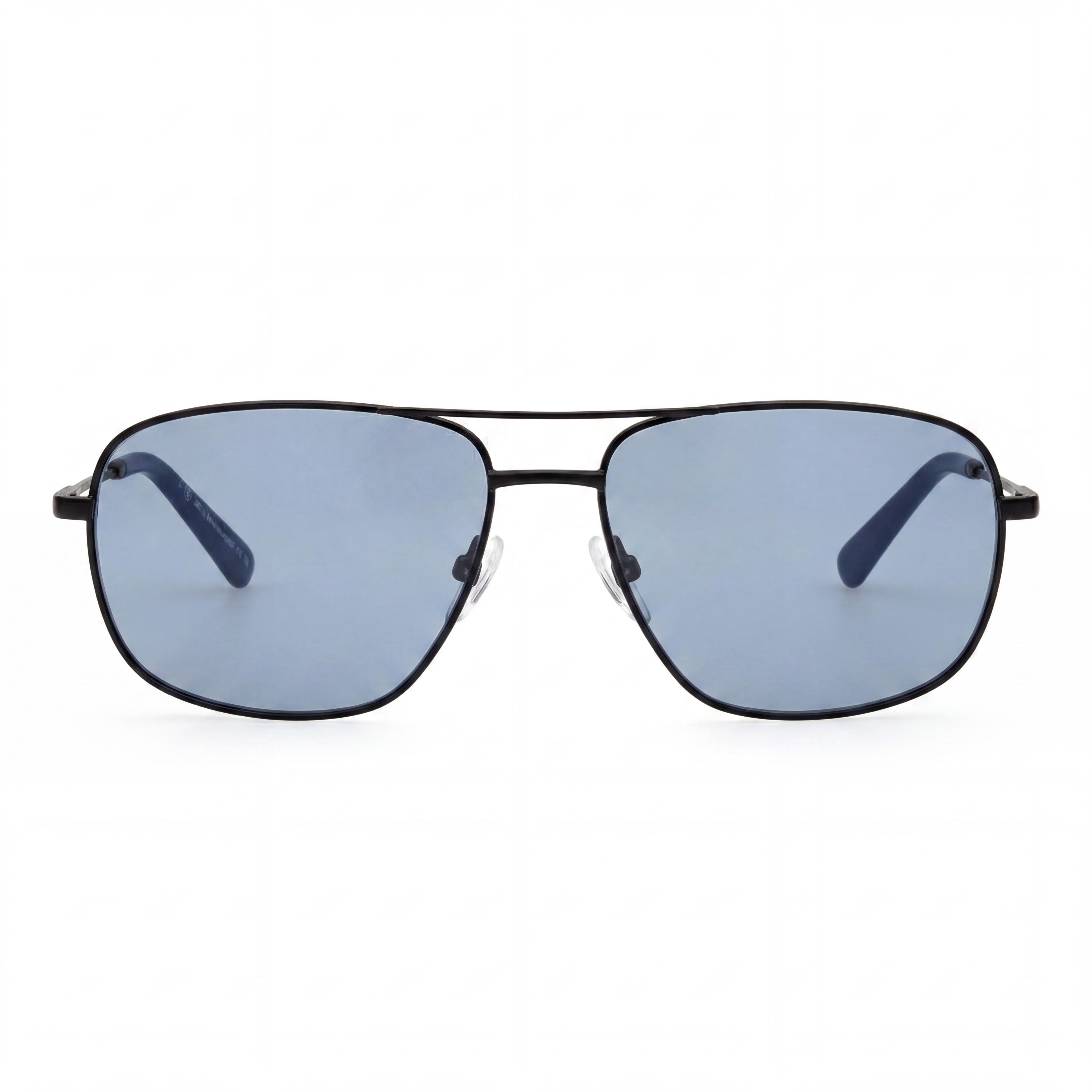 BMW Men's Metal Sun Glasses, Matte Black/Blue, Polarized UV Protection Lenses, Size 59-16-145, Photo 2