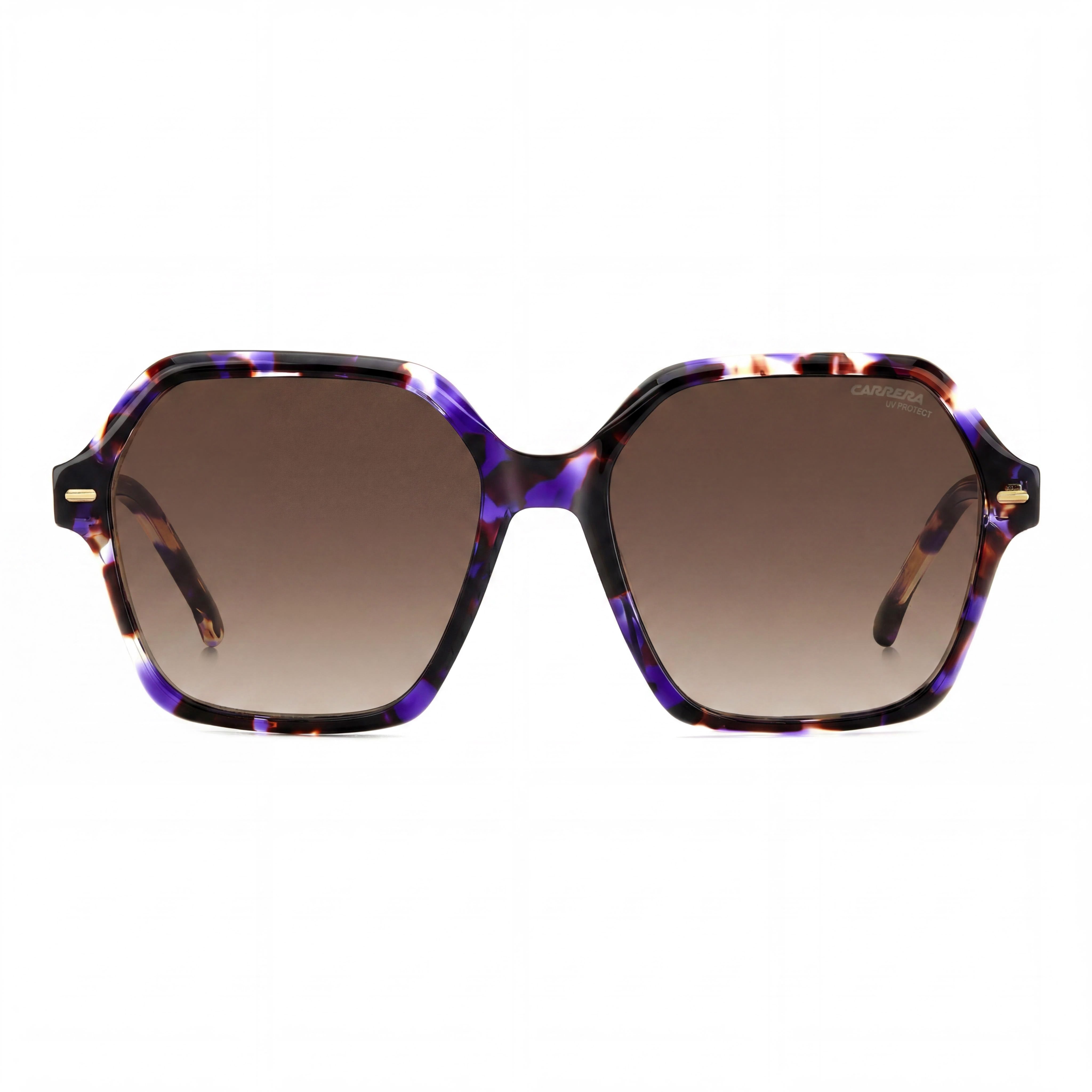 Gafas de sol Carrera 3026/S para mujer, montura violeta Habana, lentes marrones degradadas, acero inoxidable, protección UV del 100 %, 56 mm, Photo 2