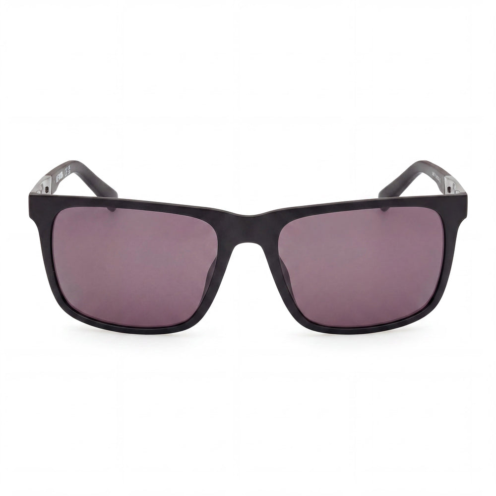 Harley-Davidson Classic Men's Polarized Sunglasses with Matte Black Smoke Frame and Smoked Lenses 58mm
