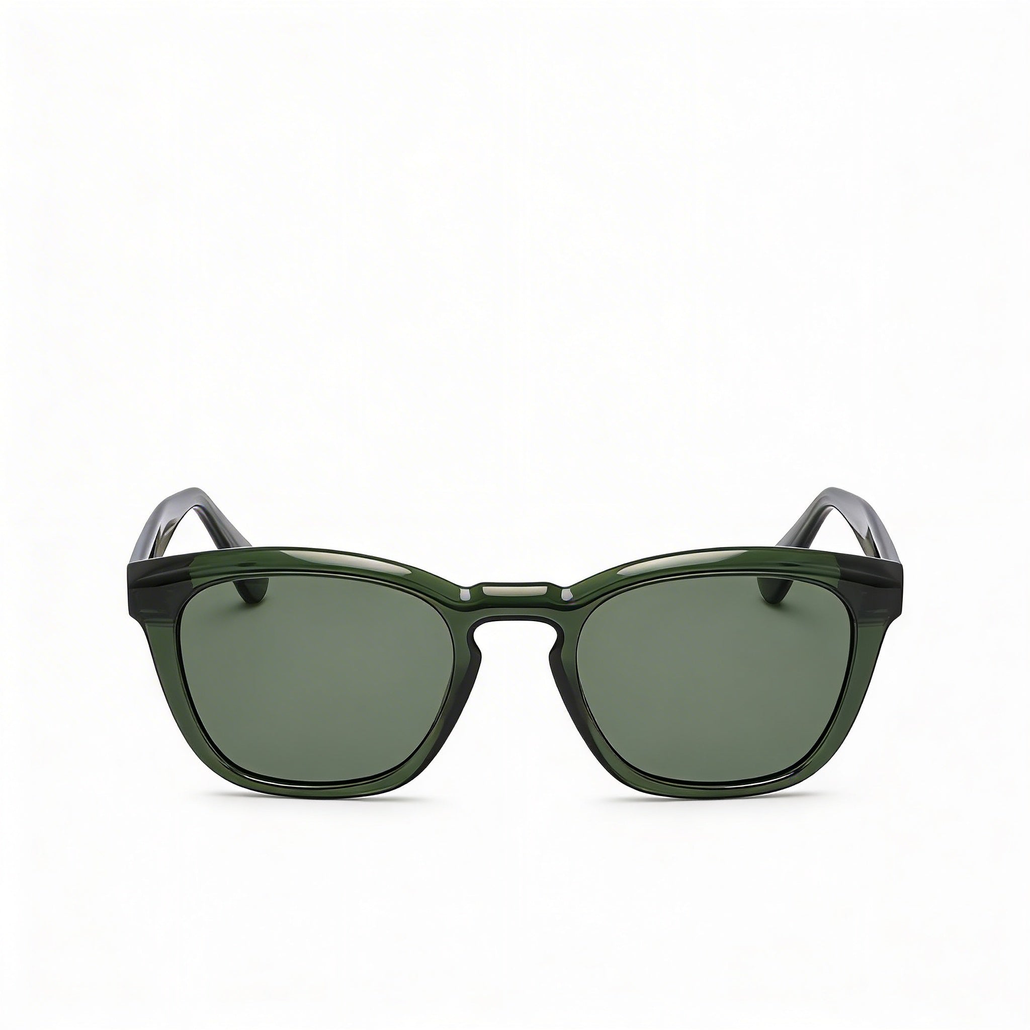 Ferragamo Sf2040se Men's Transparent Khaki Acetate Rectangle UV 400 Non-Polarized Sunglasses 50-21-145, Photo 2