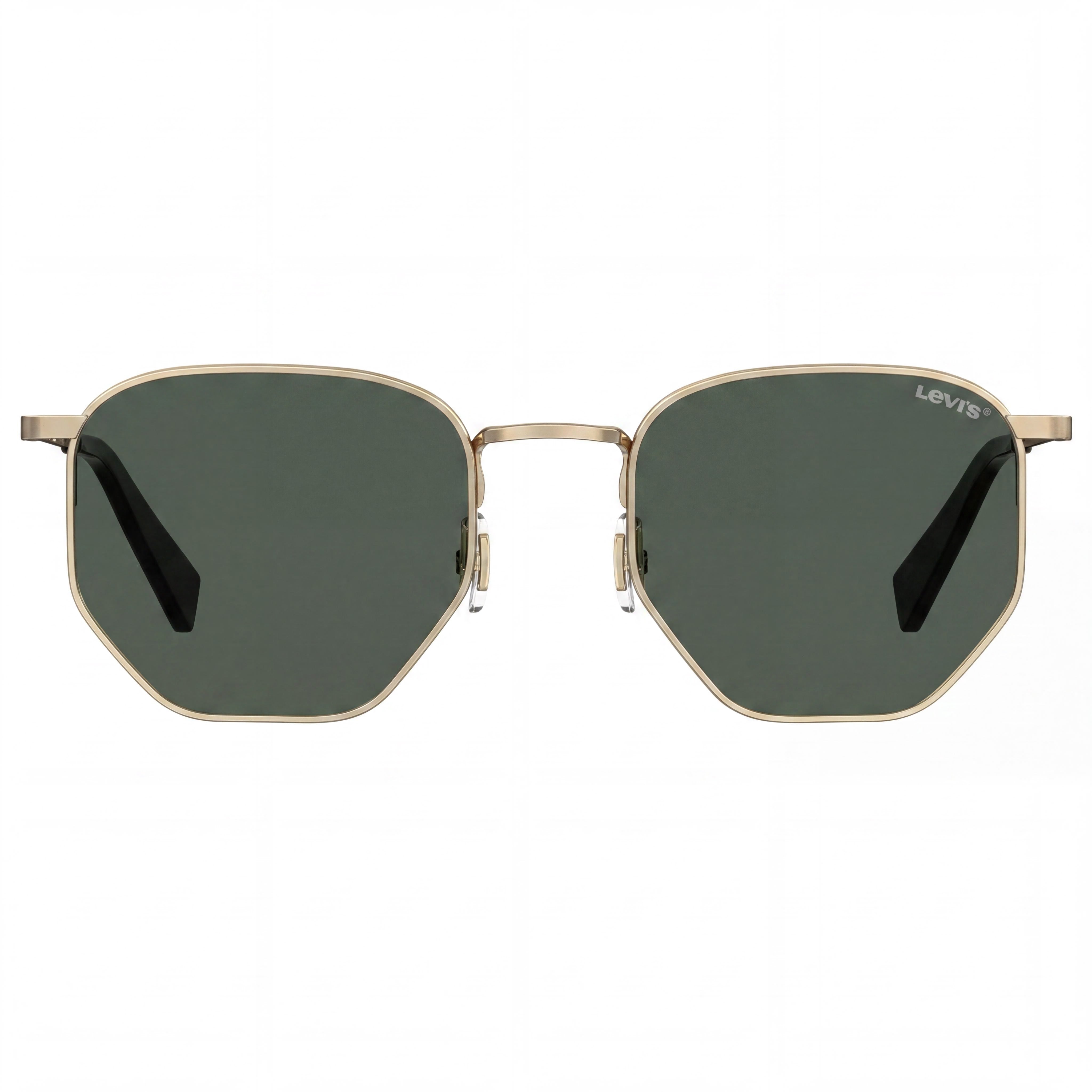 Levi's Modern Men's Style Eyewear with Metal Frame, UV Protected Polycarbonate Lenses, 51mm Lens Width - 20mm Bridge - 145mm Temple Length, Photo 2