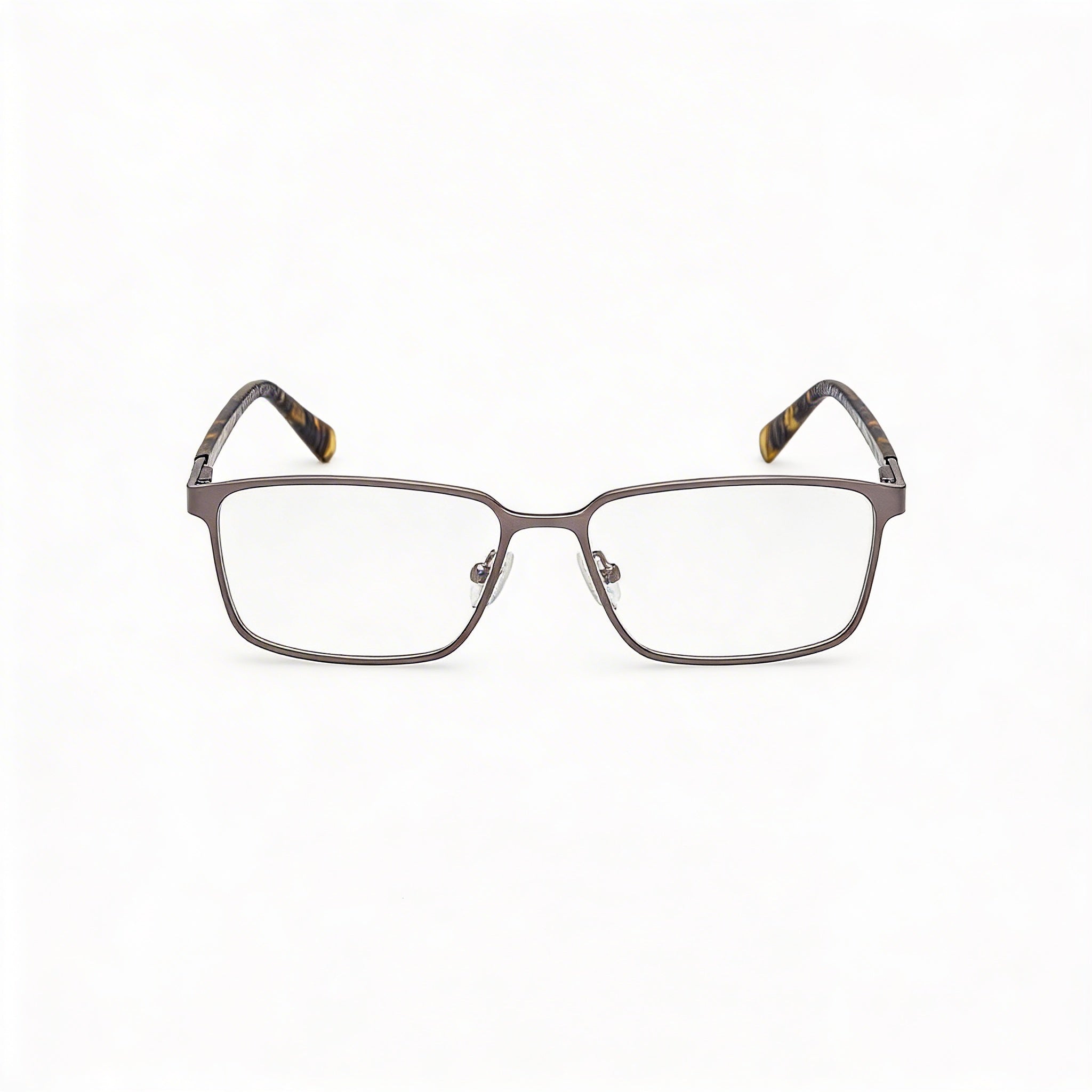 Gafas Guess Gu50244 Unisex de Montura Metálica, Gunmetal con Cristales de Policarbonato Transparentes, 55mm, Photo 1