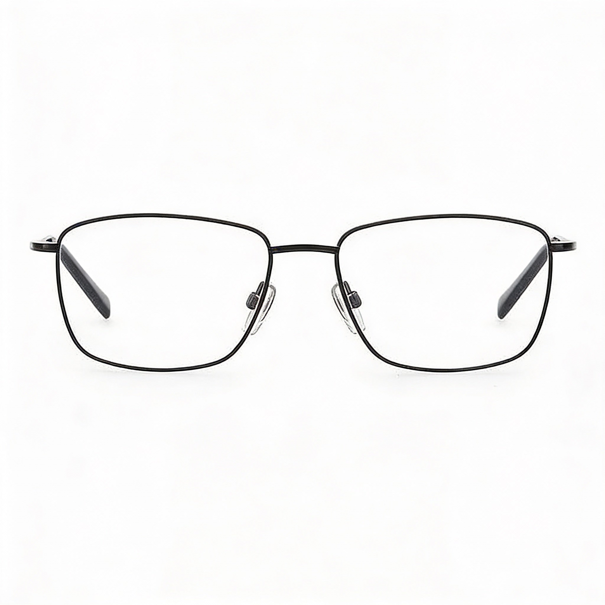 Pierre Cardin P.C. 6868 Unisex Titanium Frame in Matt Black, Rectangular Style, Polycarbonate Lenses, Size 58mm, Photo 2