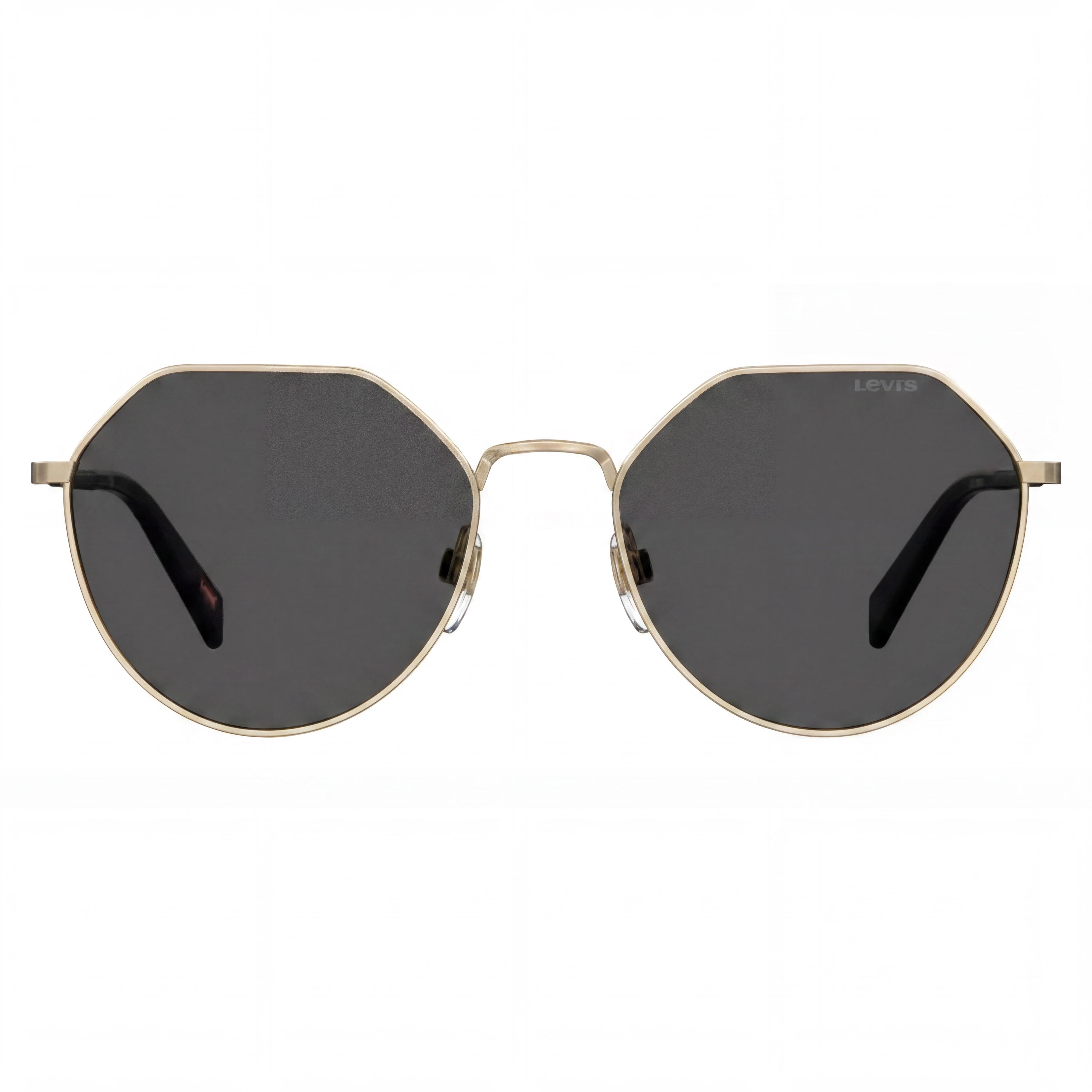 Levi's Lv 1020/S Women's Geometric Gold Stainless Steel UV Protected Sunglasses 57mm, Photo 2