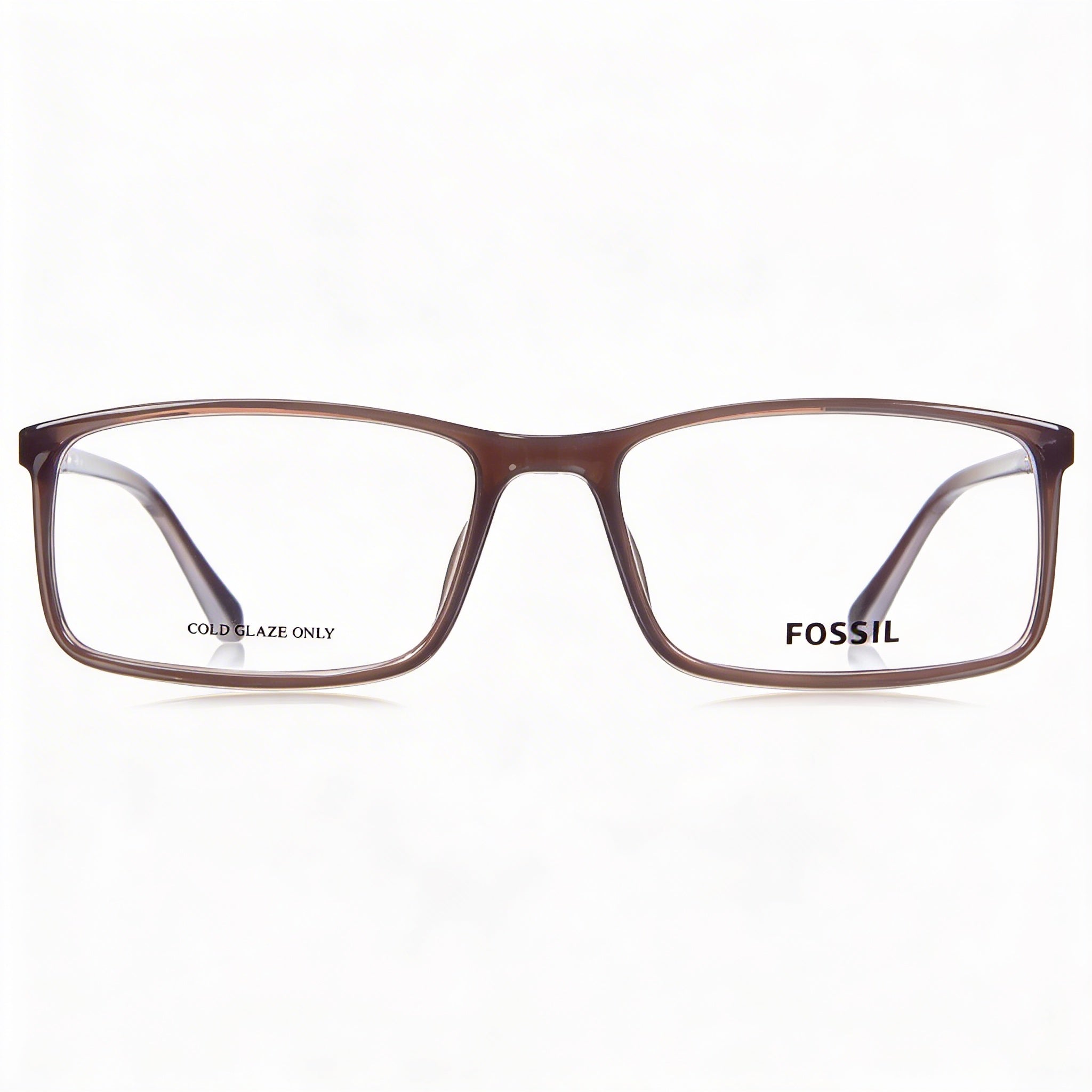 Fossil Modern Men’s Propionate Crystal Grey Non-polarised Sunglasses with Polycarbonate Lenses 55mm, Photo 1