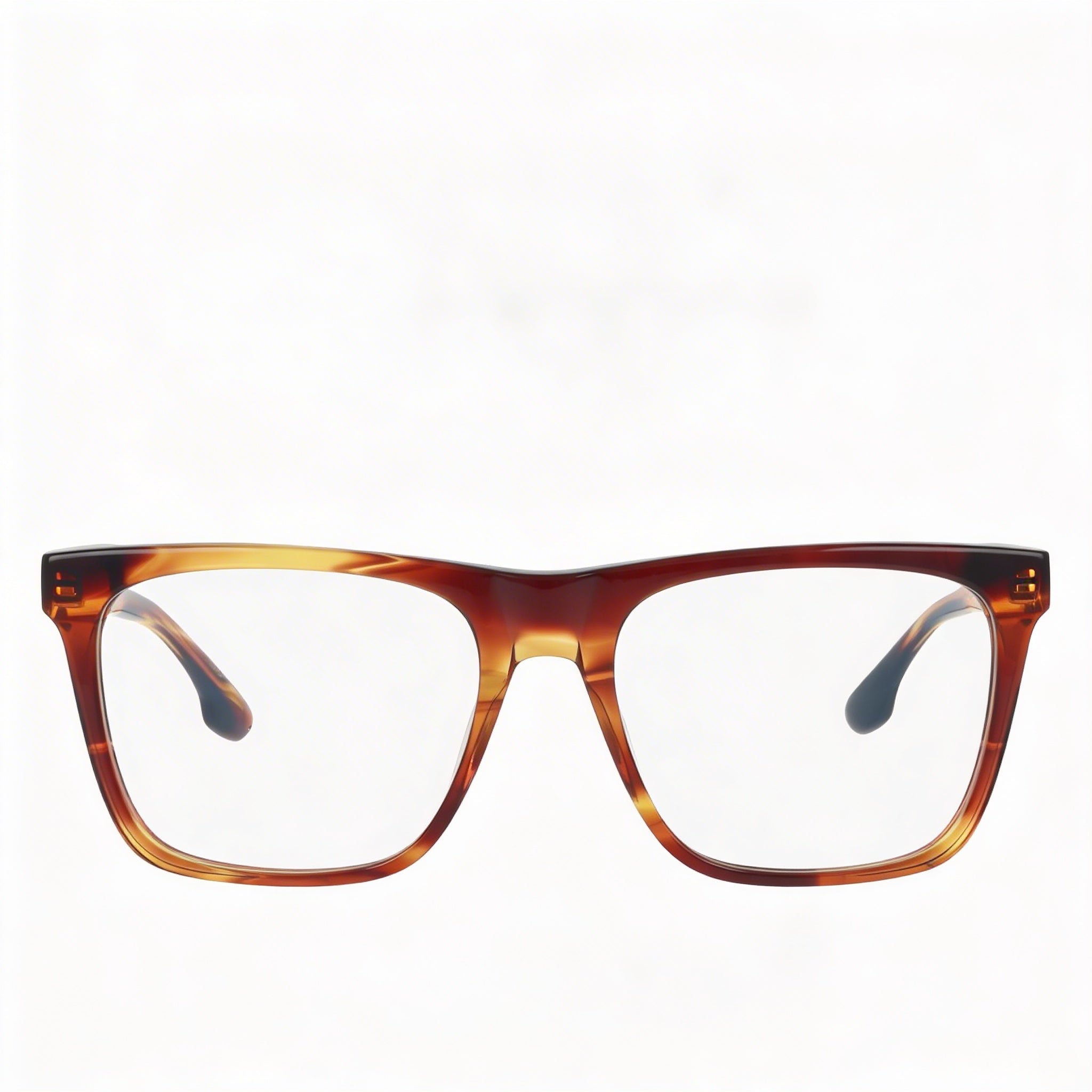 Victoria Beckham Vb2679 Ophthalmic Eyeglasses Frame for Women in Striped Brown, Size 53-17-140, Photo 2