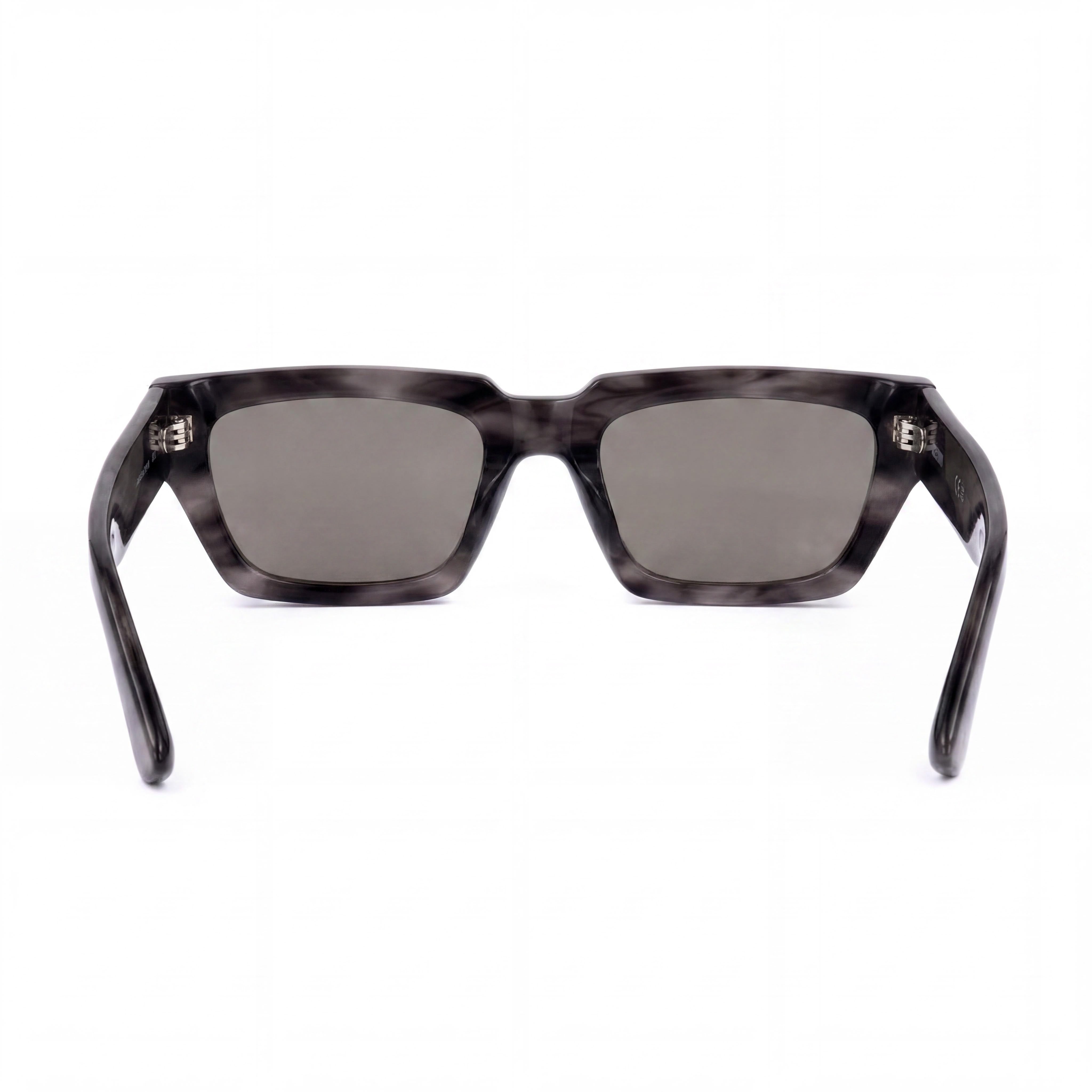 Moschino Casual Men's Grey Horn Acetate Frame Sunglasses with Grey Polycarbonate Lenses & UV Protection 55mm, Photo 2