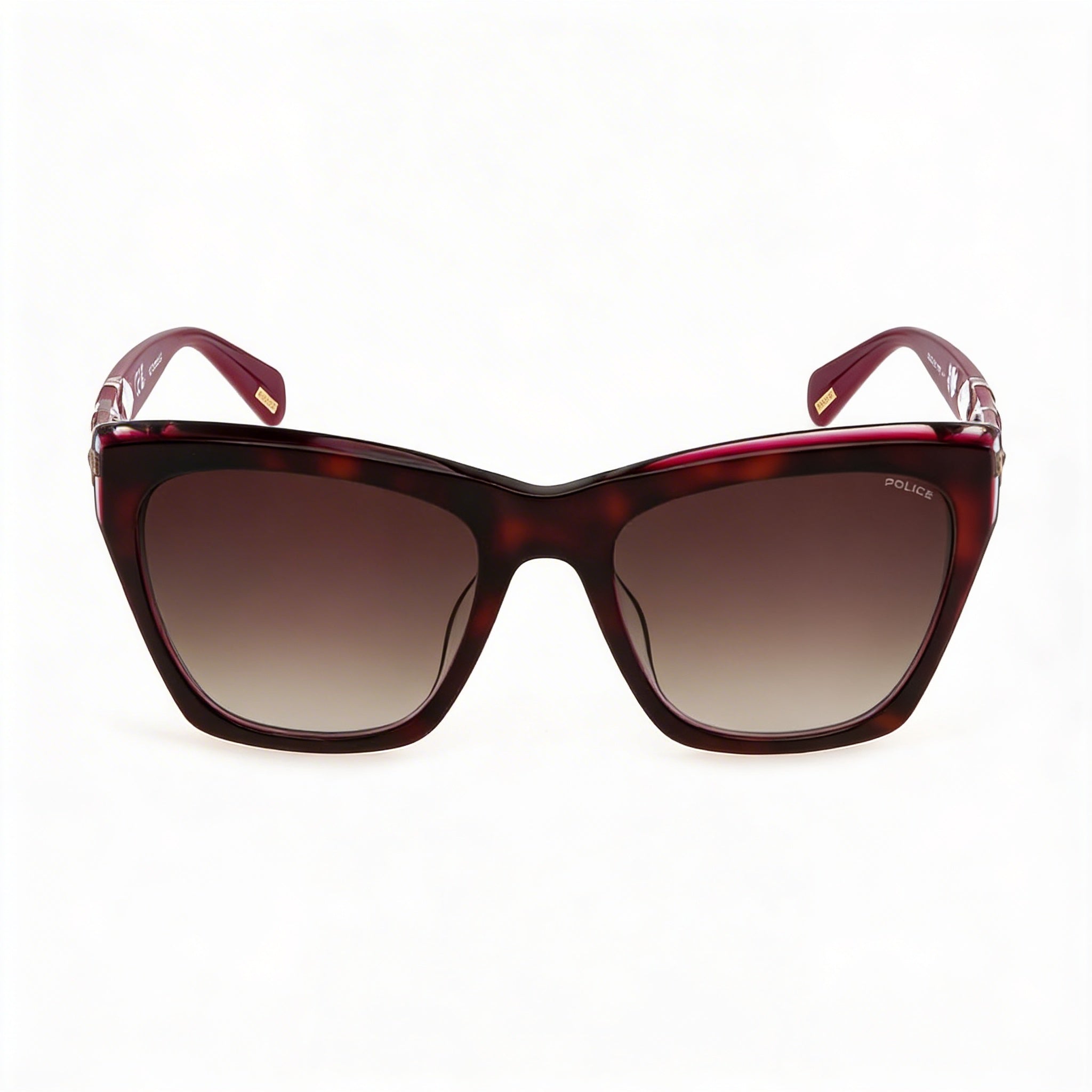 Police Casual Women's Avana Fuxia Acetate Frame Polycarbonate Non-Polarized Lens Sunglasses 54mm, Photo 2