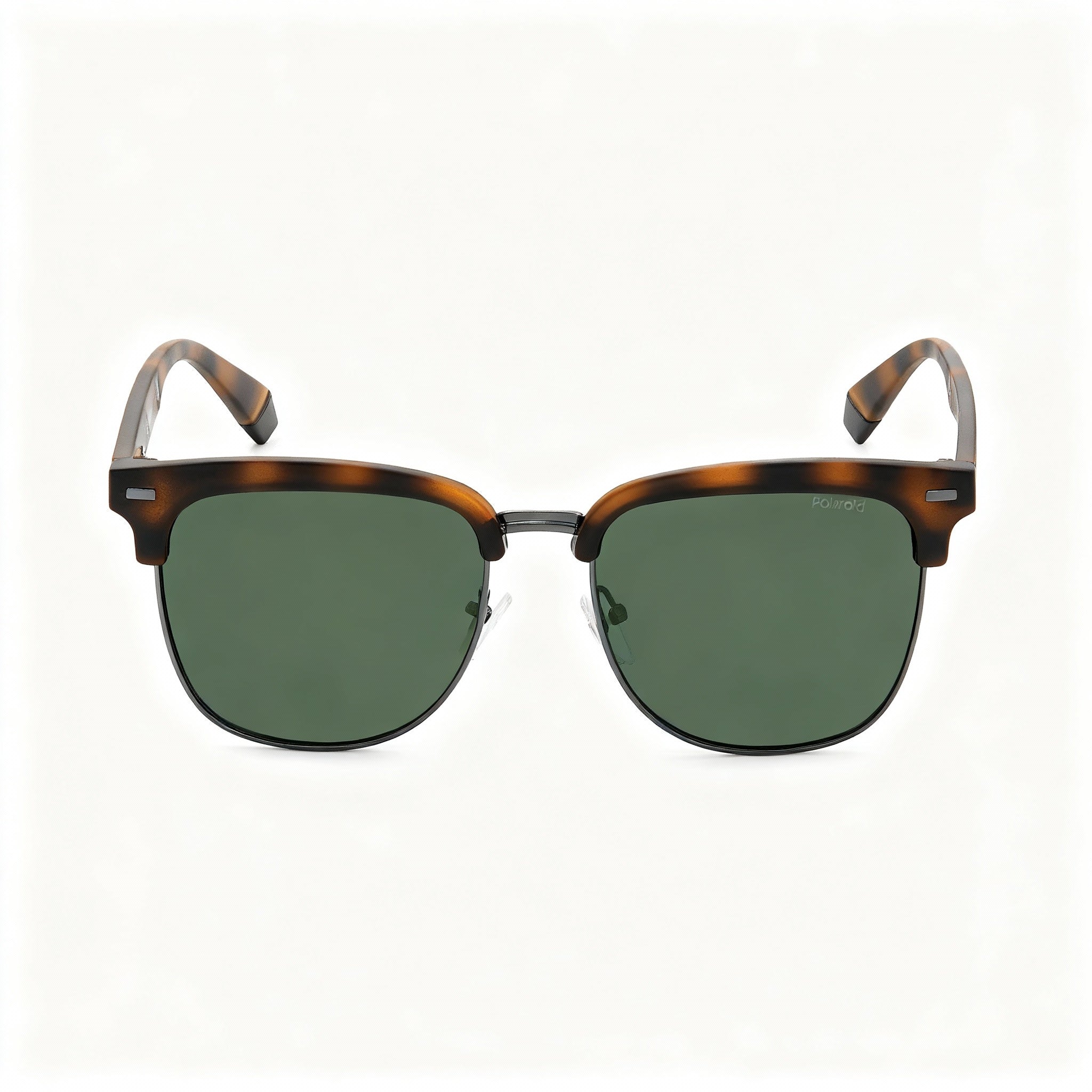 Polaroid Pld 4121/S Unisex Stainless Steel Polarized UV Protection Sunglasses Matte Havana Green 52-18-145
