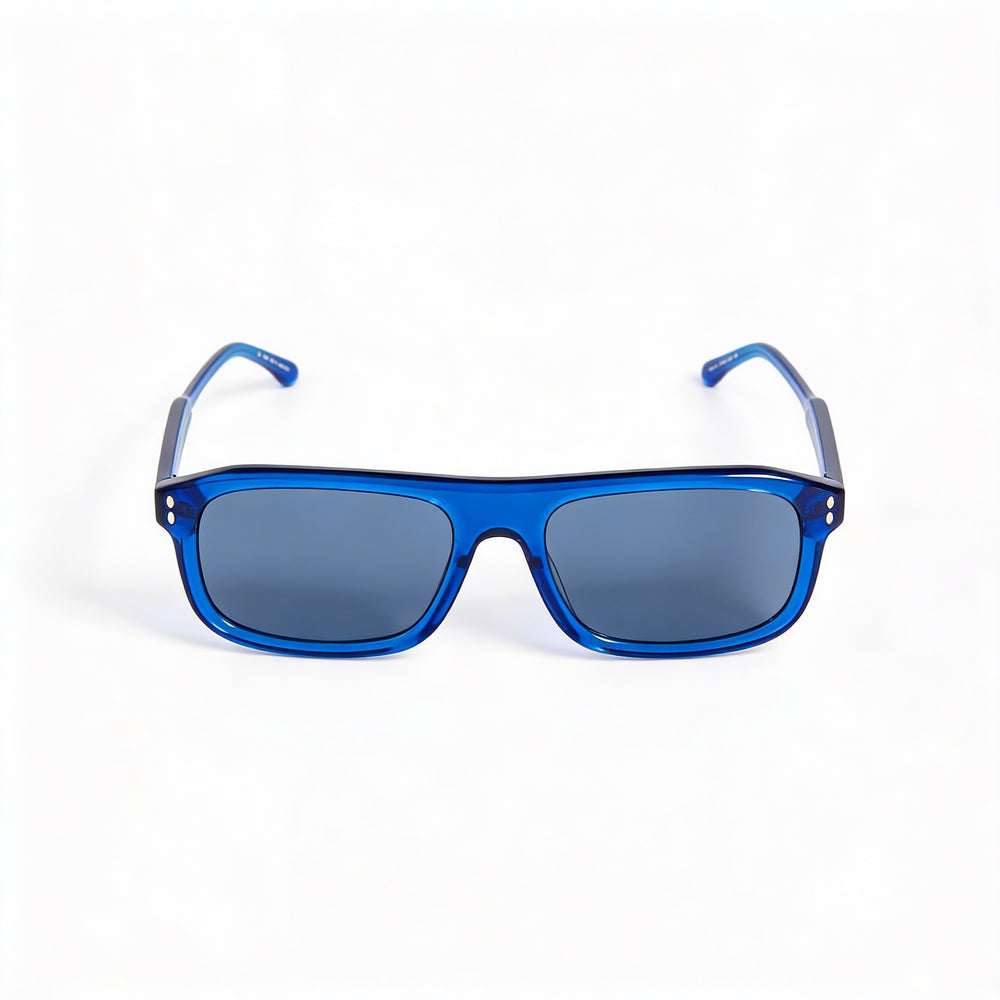 Isabel Marant Thin Fancy Acetate Unisex Blue Plastic Frame UV Protected Sunglasses 56mm
