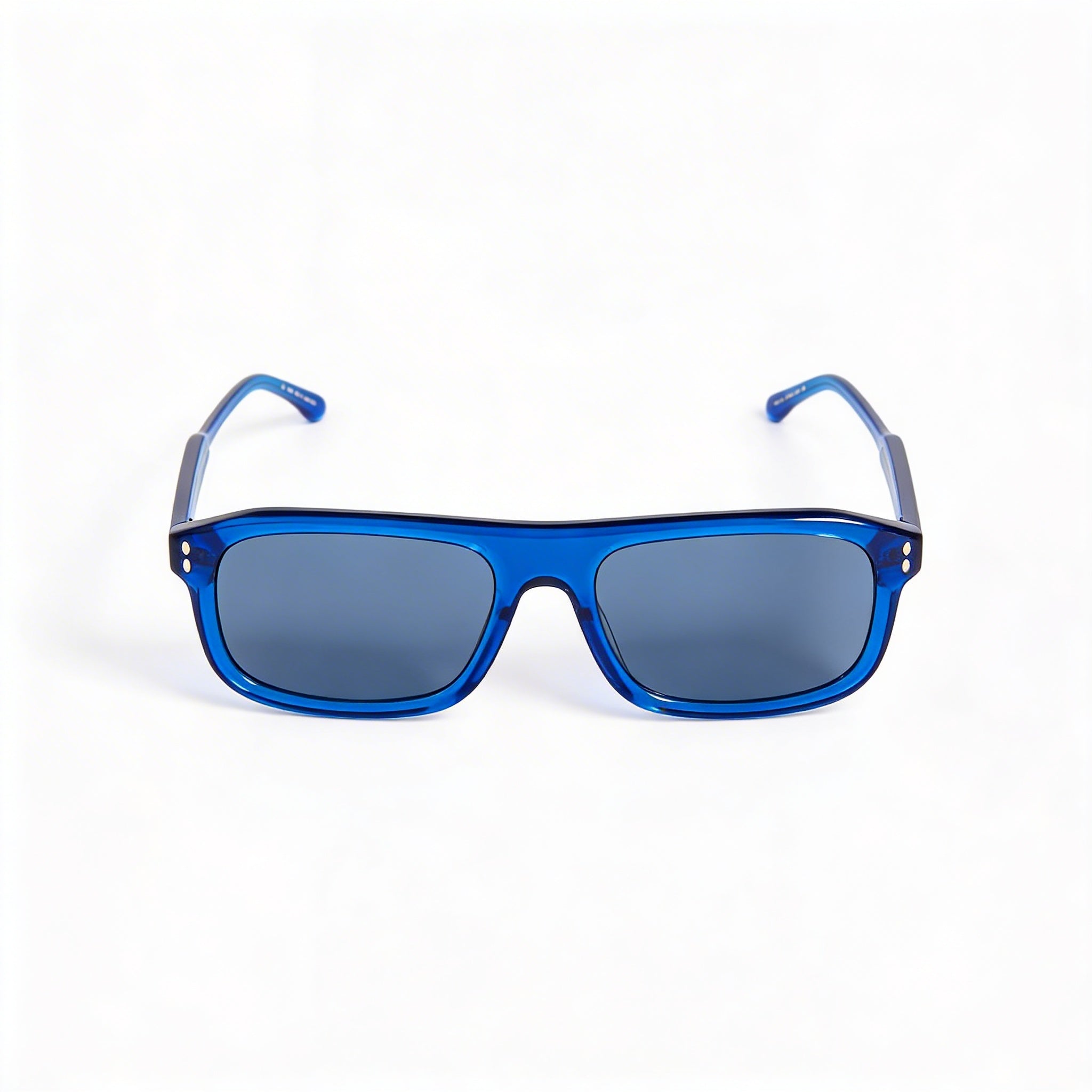 Isabel Marant Thin Fancy Acetate Unisex Blue Plastic Frame UV Protected Sunglasses 56mm, Photo 2