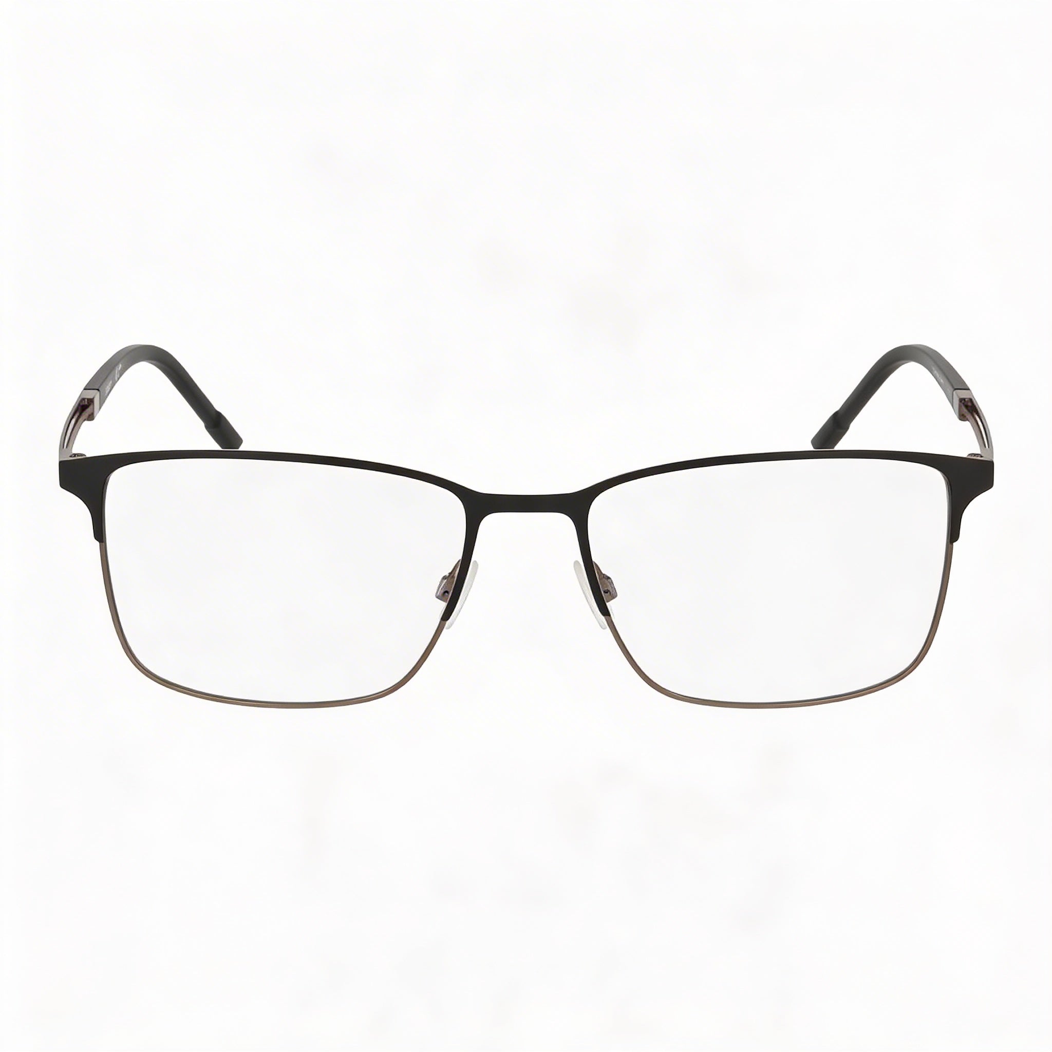 Flexon E1160 Men's Ophthalmic Eyeglasses Frames in Matte Black, 57mm Lens Width, 18mm Bridge, 150mm Temple Length, Photo 2