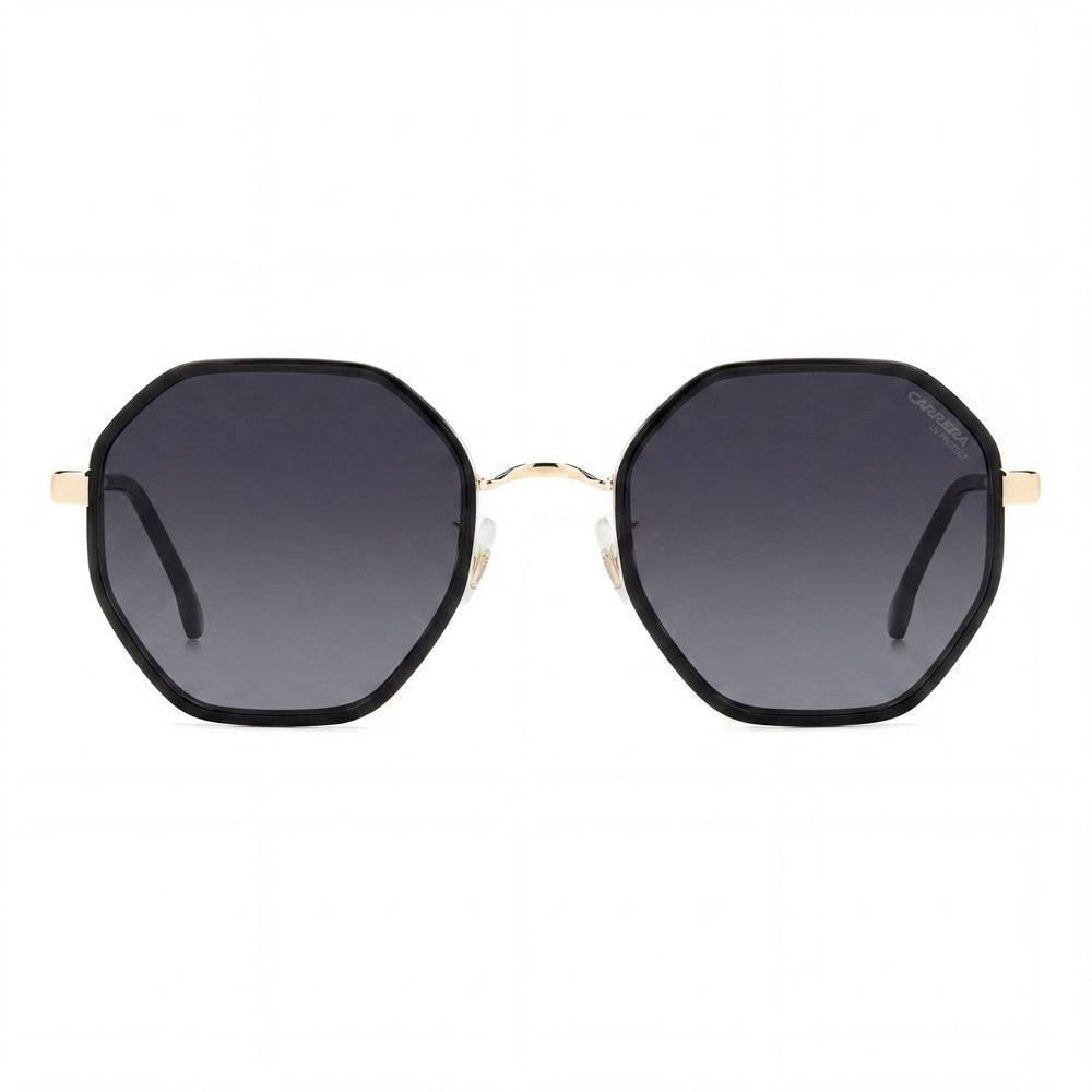 Carrera 3029-S Women's Casual Black Metal Dark Grey Shaded Non-Polarized UV Protection 53mm
