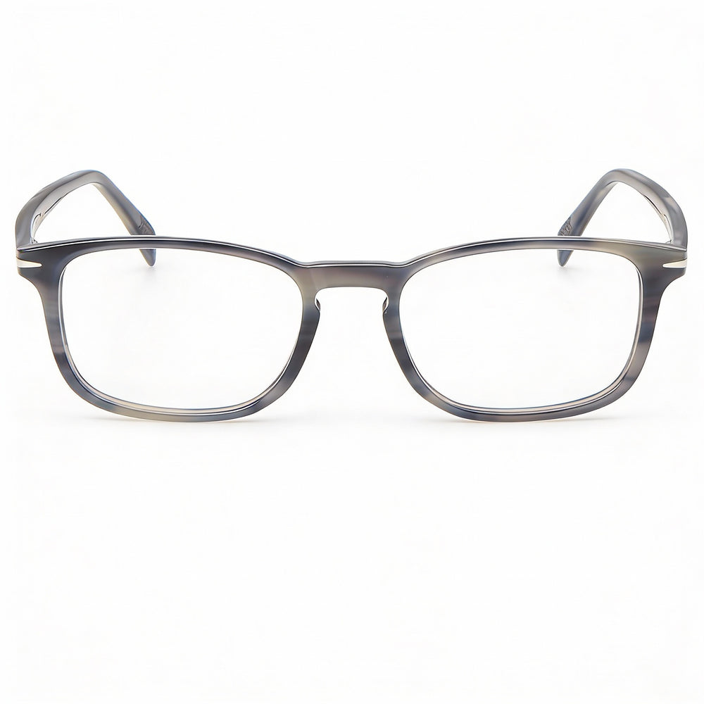 Gafas David Beckham DB 1027 para hombre con montura de plástico y lentes de policarbonato en color gris (ancho de lente de 51 mm)