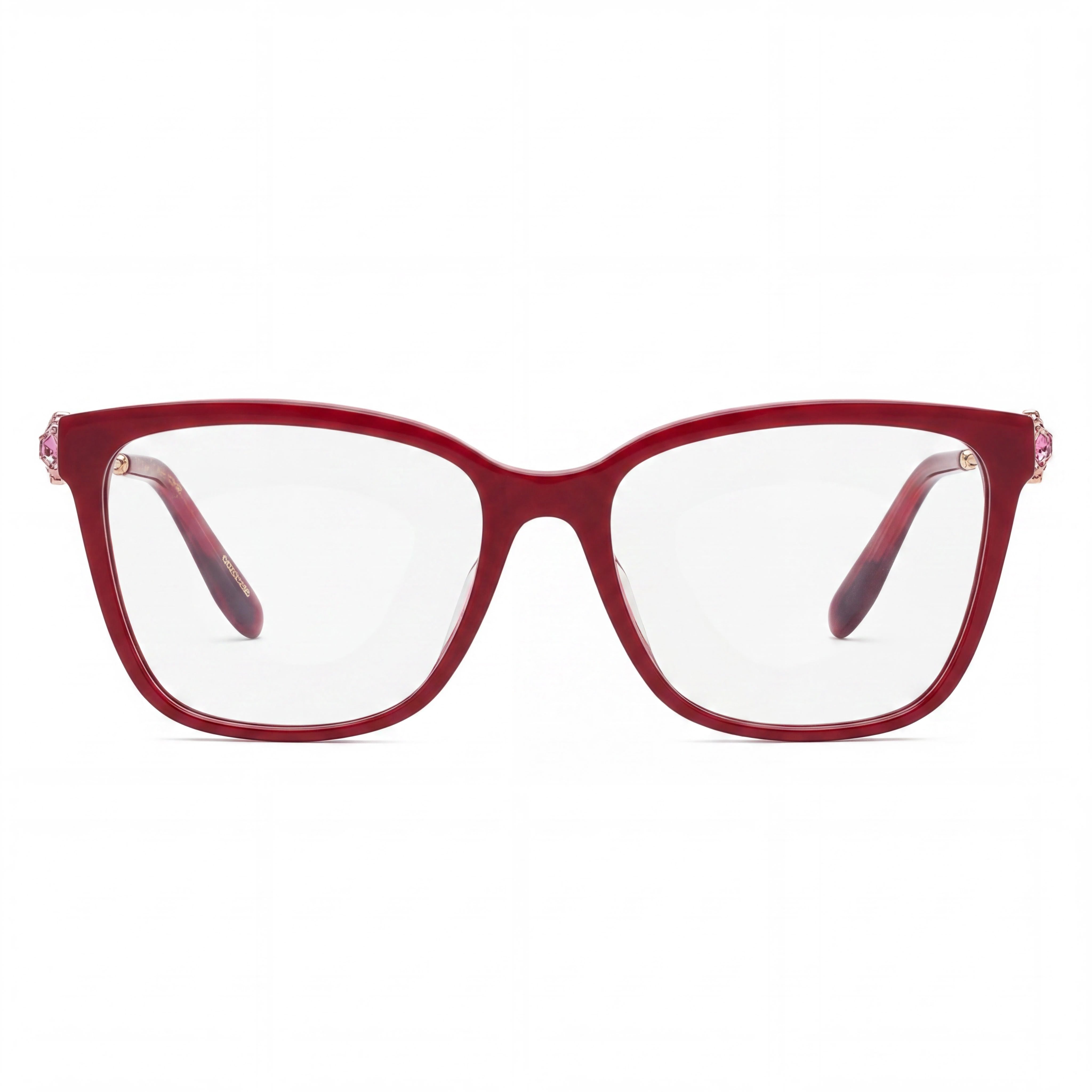 Chopard Casual Women's Eyeglass Frame, Acetate, Burgundy, Lens 55mm, Bridge 16mm, Temple 145mm, Photo 2