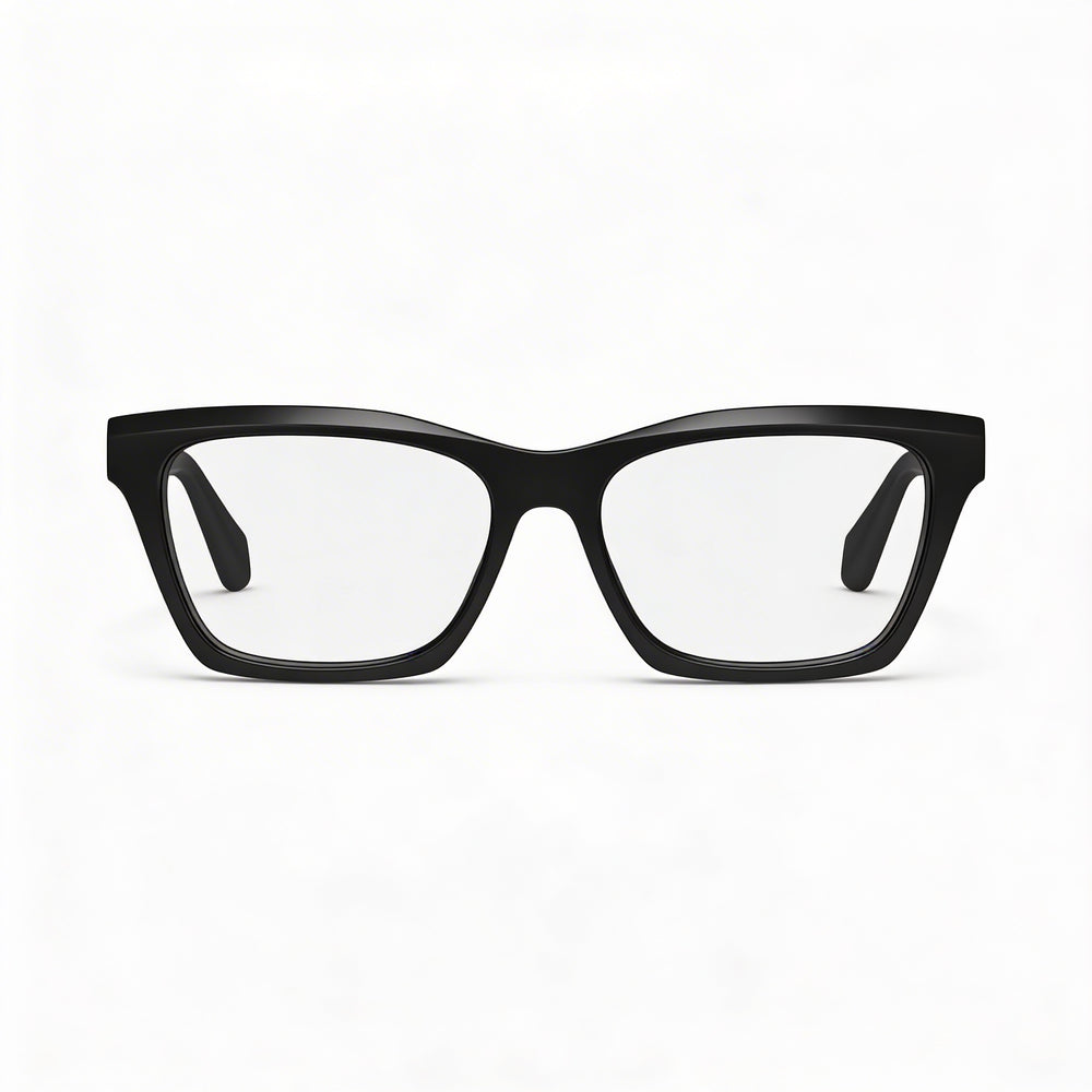 Ferragamo Sf2986 Men's Black Acetate Eyewear 53mm