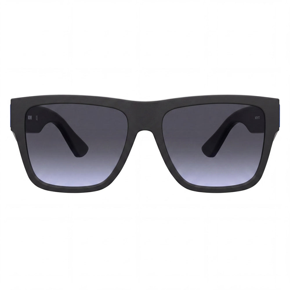 Moschino Casual MOS167/S Men's Matte Black Acetate Frame, Polycarbonate Lenses, Size 57-17-145mm