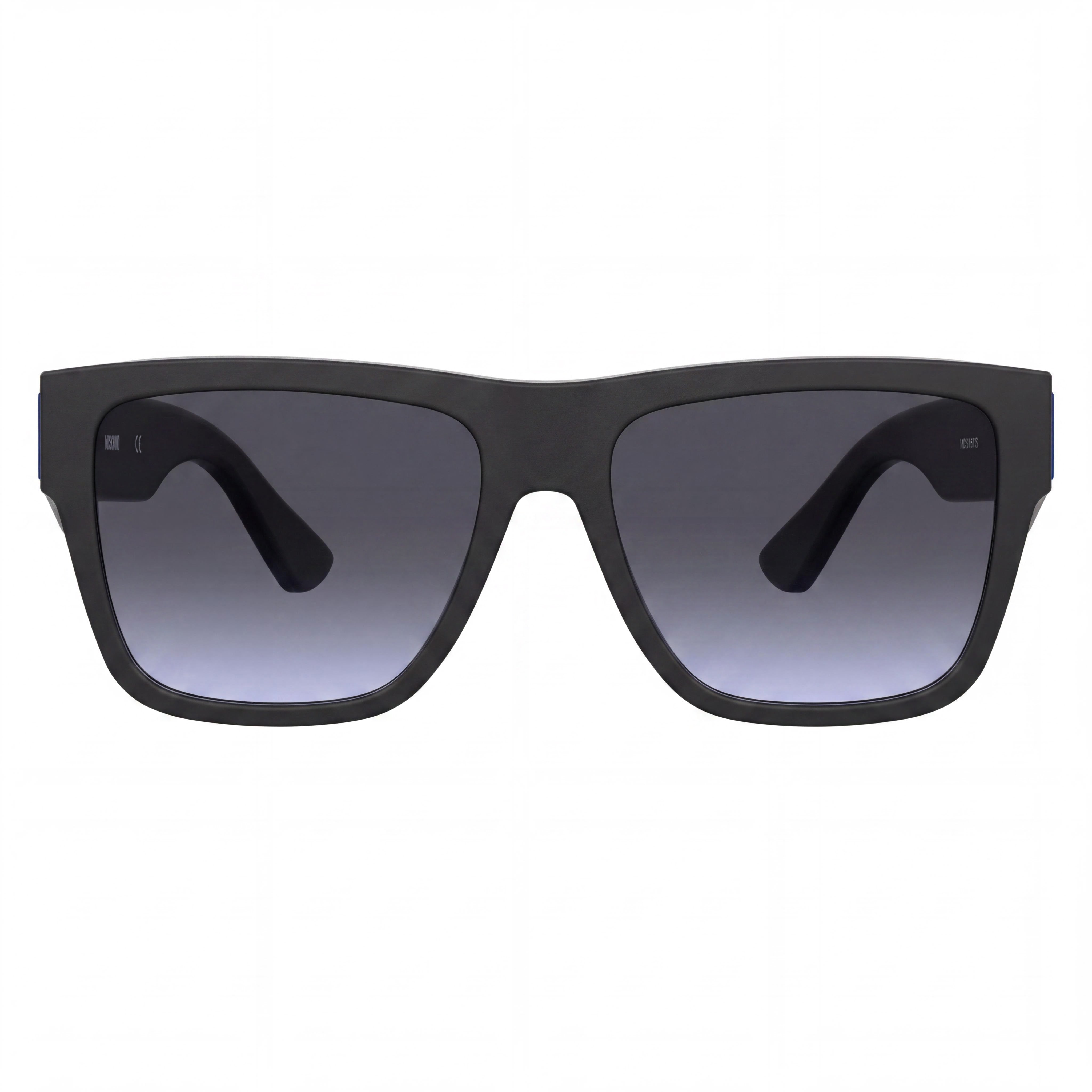 Moschino Casual MOS167/S Men's Matte Black Acetate Frame, Polycarbonate Lenses, Size 57-17-145mm, Photo 2