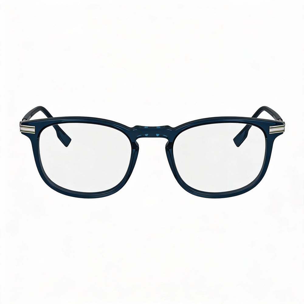 Lacoste Casual Men's Sunglasses with Transparent Blue Acetate Frame and Transparent Blue Lenses 51-20-145mm