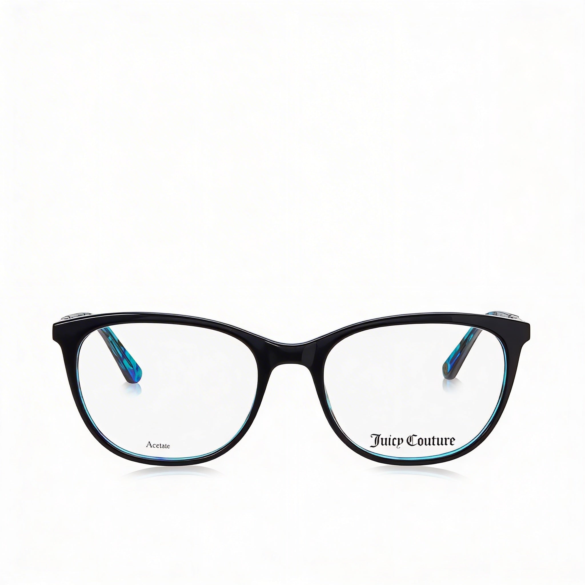 Gafas de sol Juicy Couture para mujer, montura de acetato color habana azul, lentes de 52 mm, puente de 18 mm, patillas de 135 mm, Photo 2