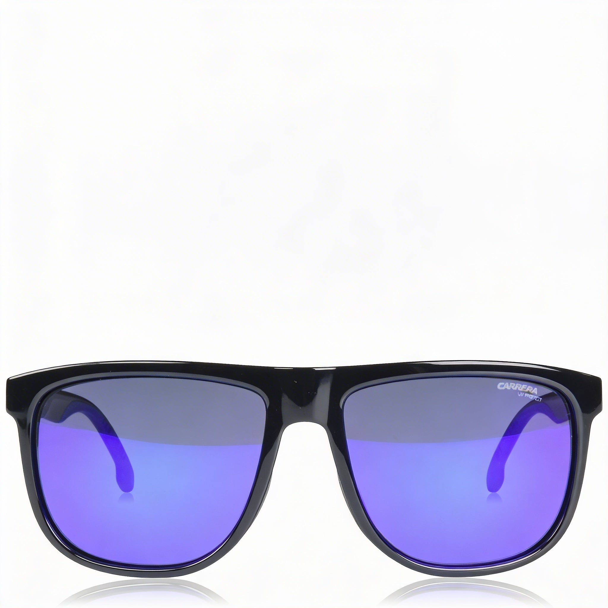 Carrera Modern Women's Black Blue Polyamide Frame Sunglasses with 100% UV Protection 58mm, Photo 1