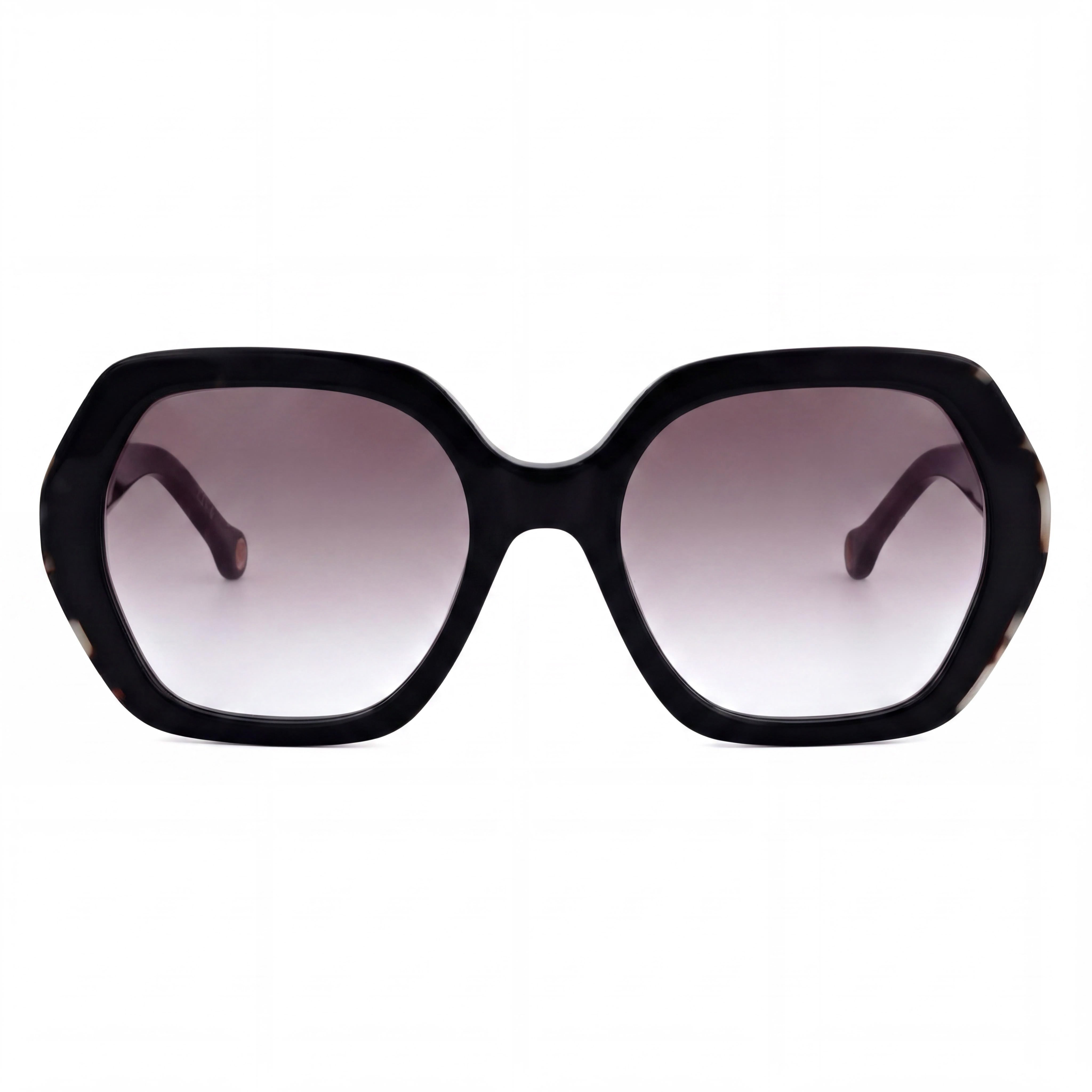 Gafas de Sol Carolina Herrera Mariposa para Mujer Negras y Burdeos de Plástico con Protección UV 55 mm, Photo 2