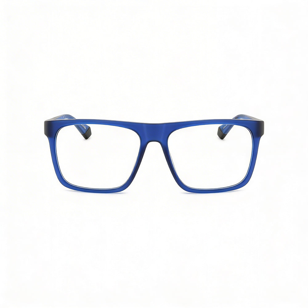 Polaroid Casual Men's Matte Blue Eco Polyamide Frame Non-Polarized Plastic Lens Sunglasses 56-16-140mm