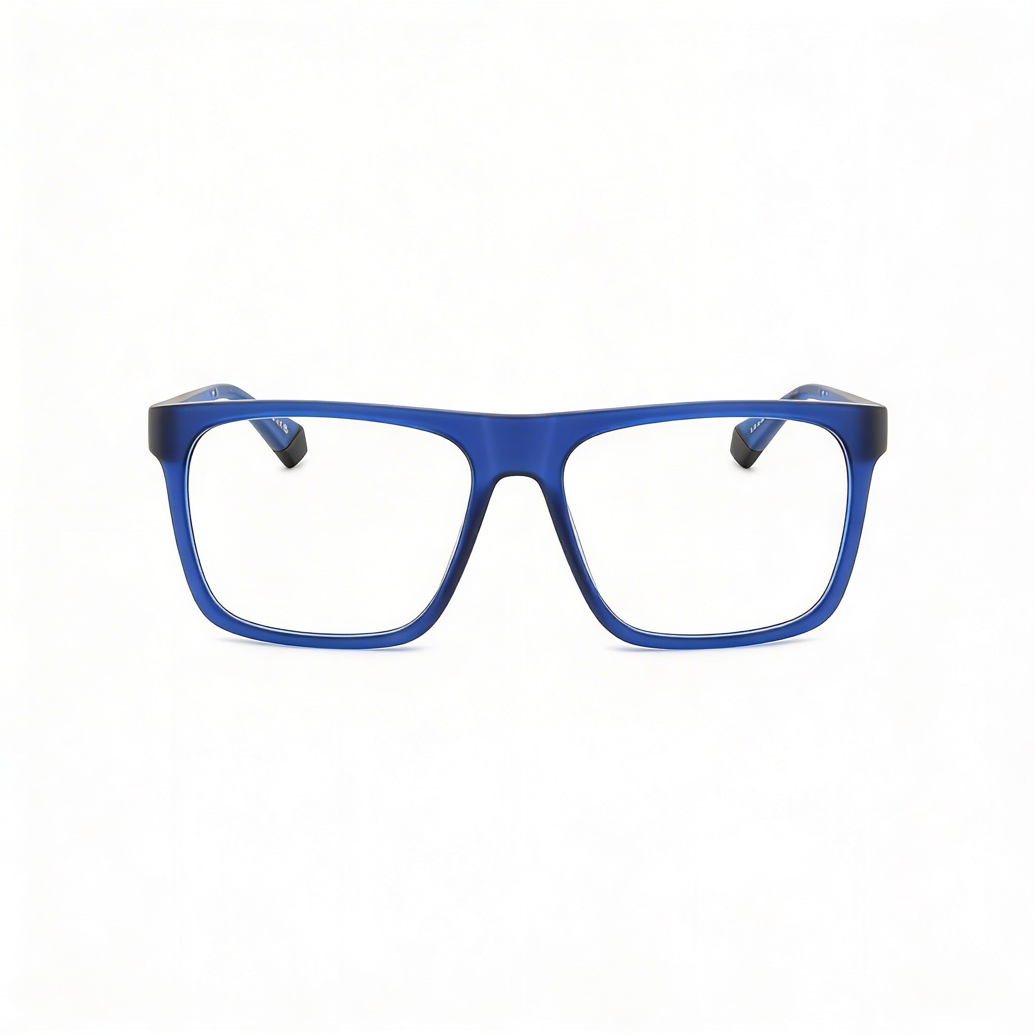 Polaroid Casual Men's Matte Blue Eco Polyamide Frame Non-Polarized Plastic Lens Sunglasses 56-16-140mm, Photo 2
