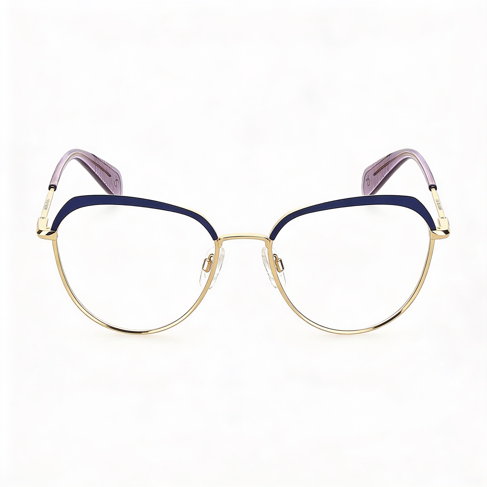 Rag & Bone Rnb3030/G Women's Blue Gold Metal Sunglasses 52mm, Photo 1