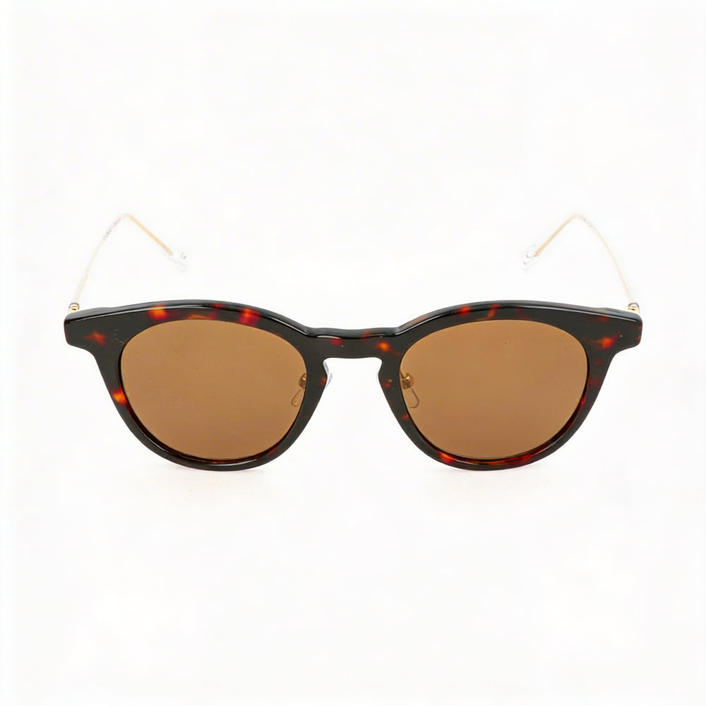 adidas Classic Unisex Brown Plastic/Metal Frame Sunglasses with UV Protection & Anti-Glare 48-22-145