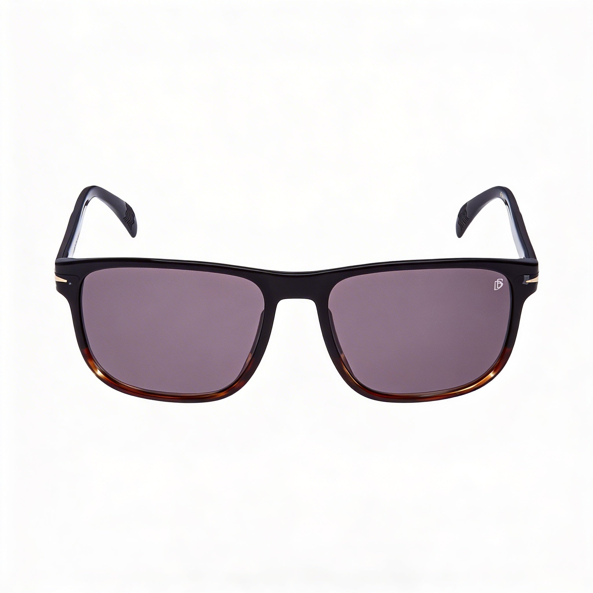 Gafas David Beckham DB 1060/S unisex con montura de plástico y lentes de policarbonato, color negro, talla 57 mm, Photo 2
